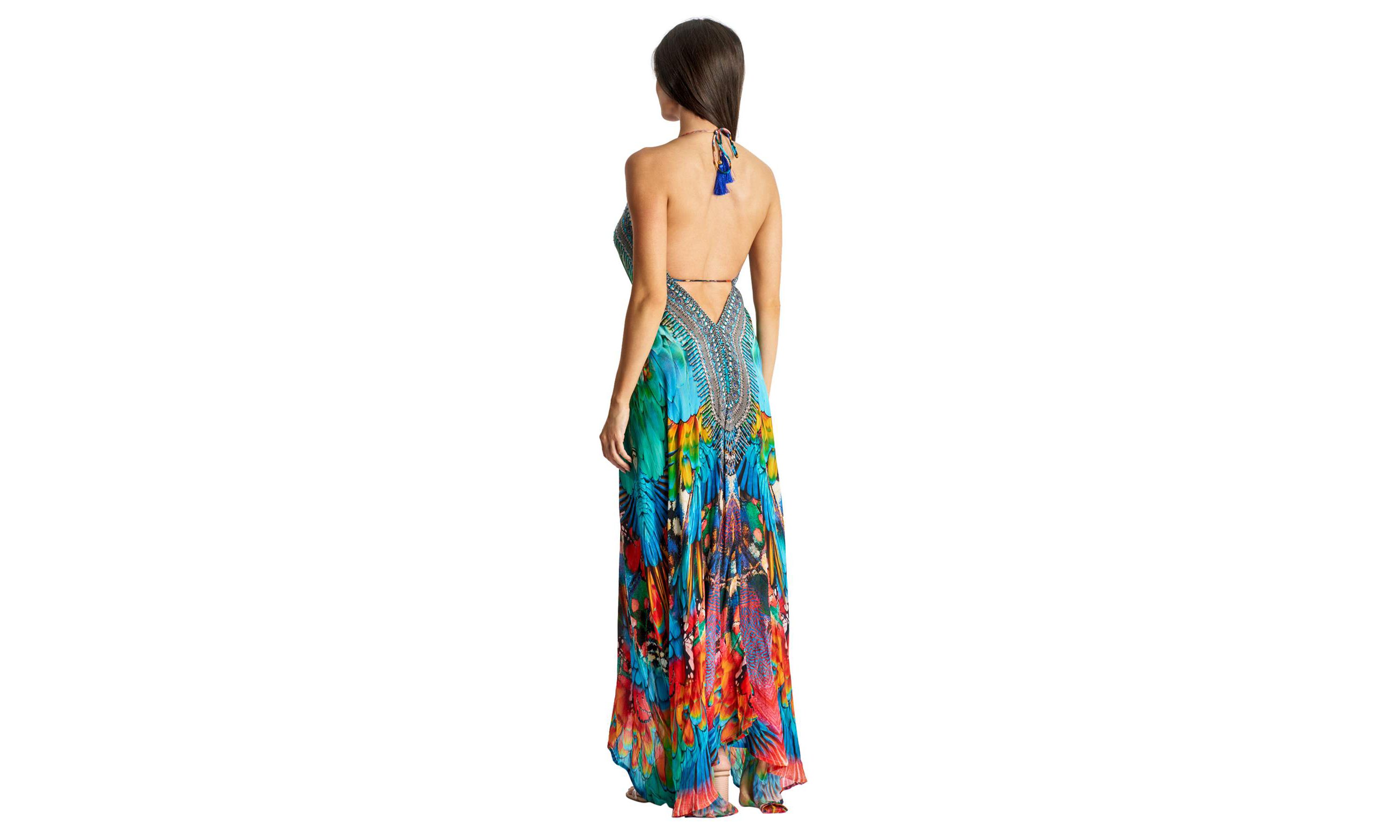 Maxi Halterneck Dress