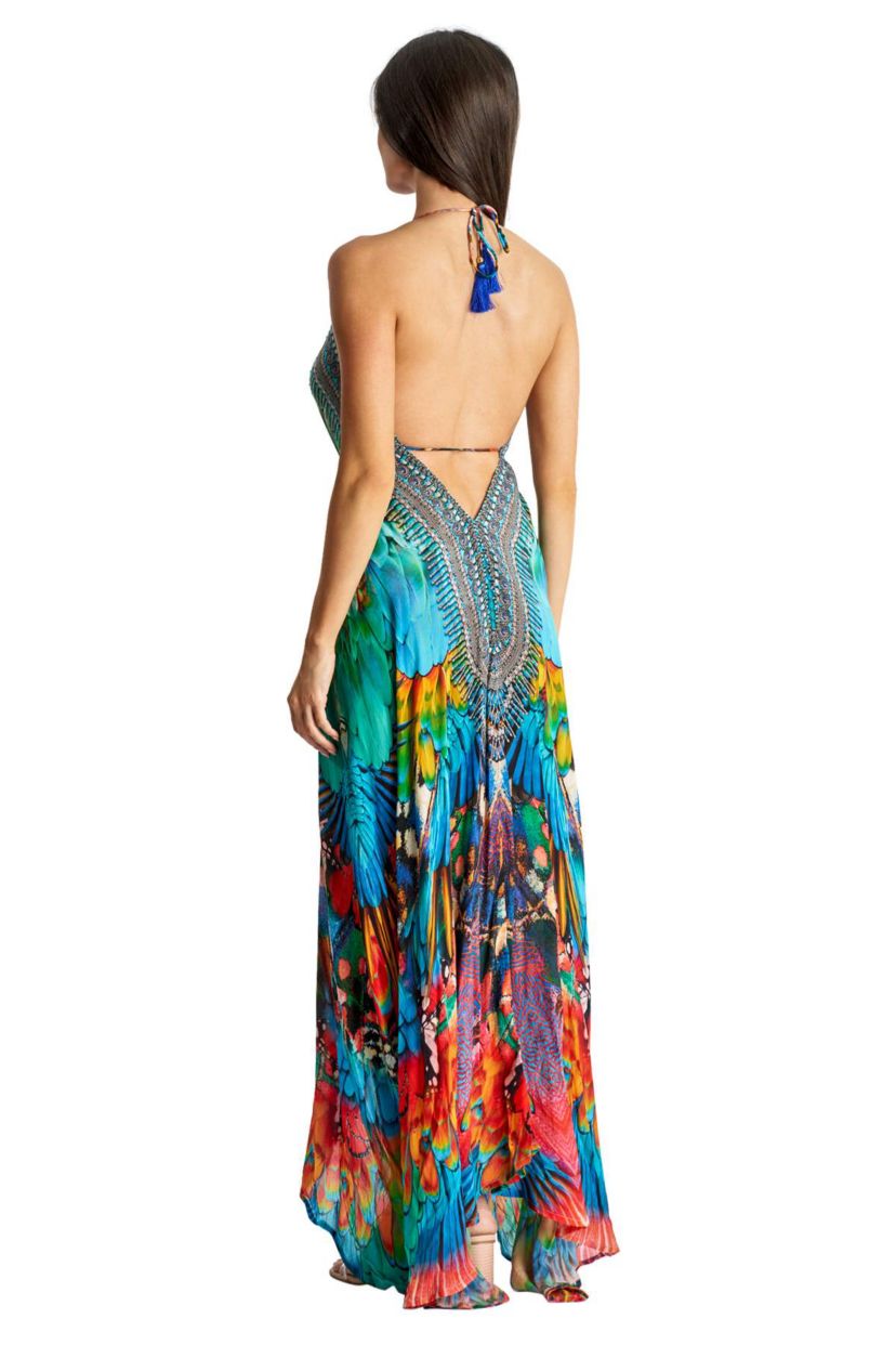 Maxi Halterneck Dress