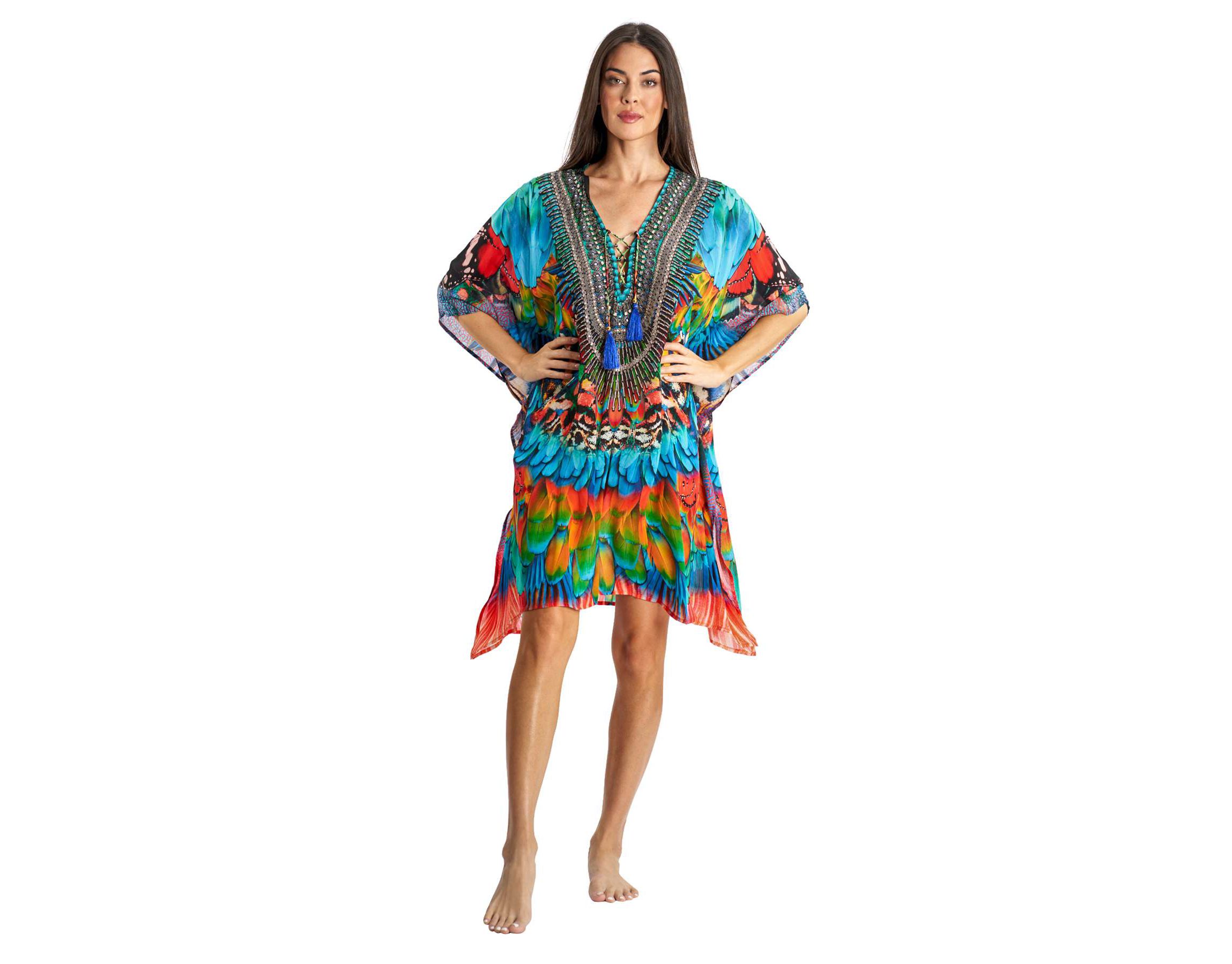 Short Kaftan Dress