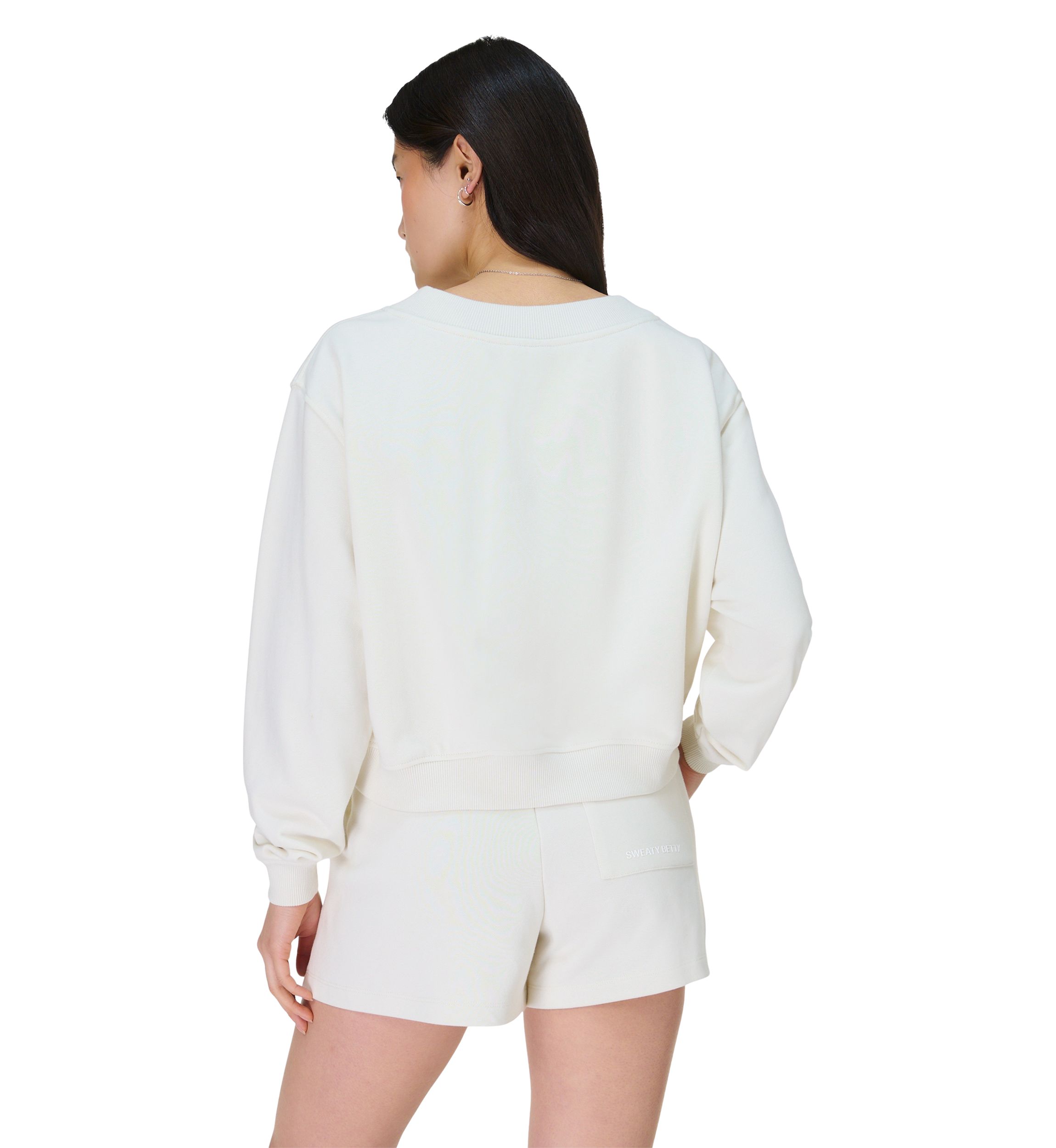 Revive Crop V-Neck  Pullover