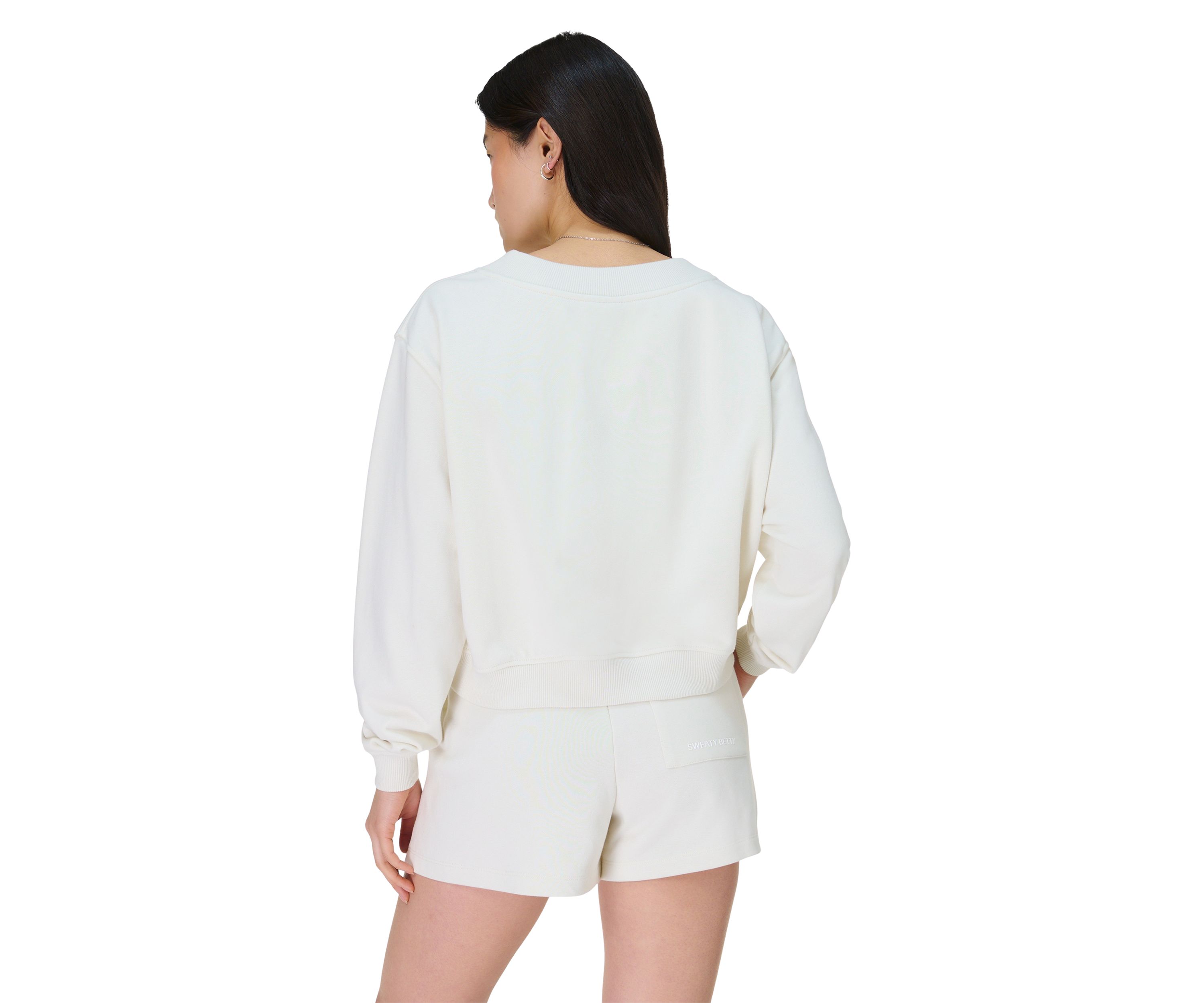 Revive Crop V-Neck  Pullover