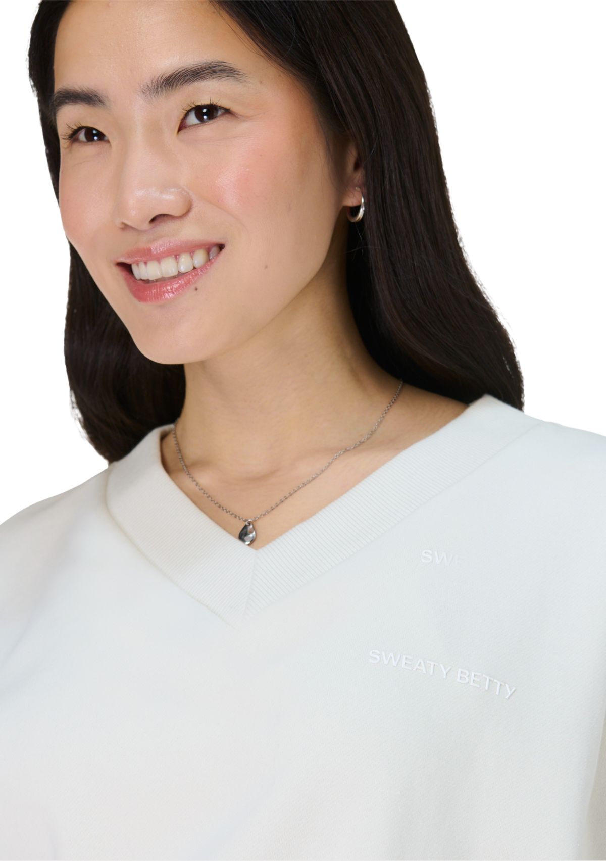 Revive Crop V-Neck  Pullover