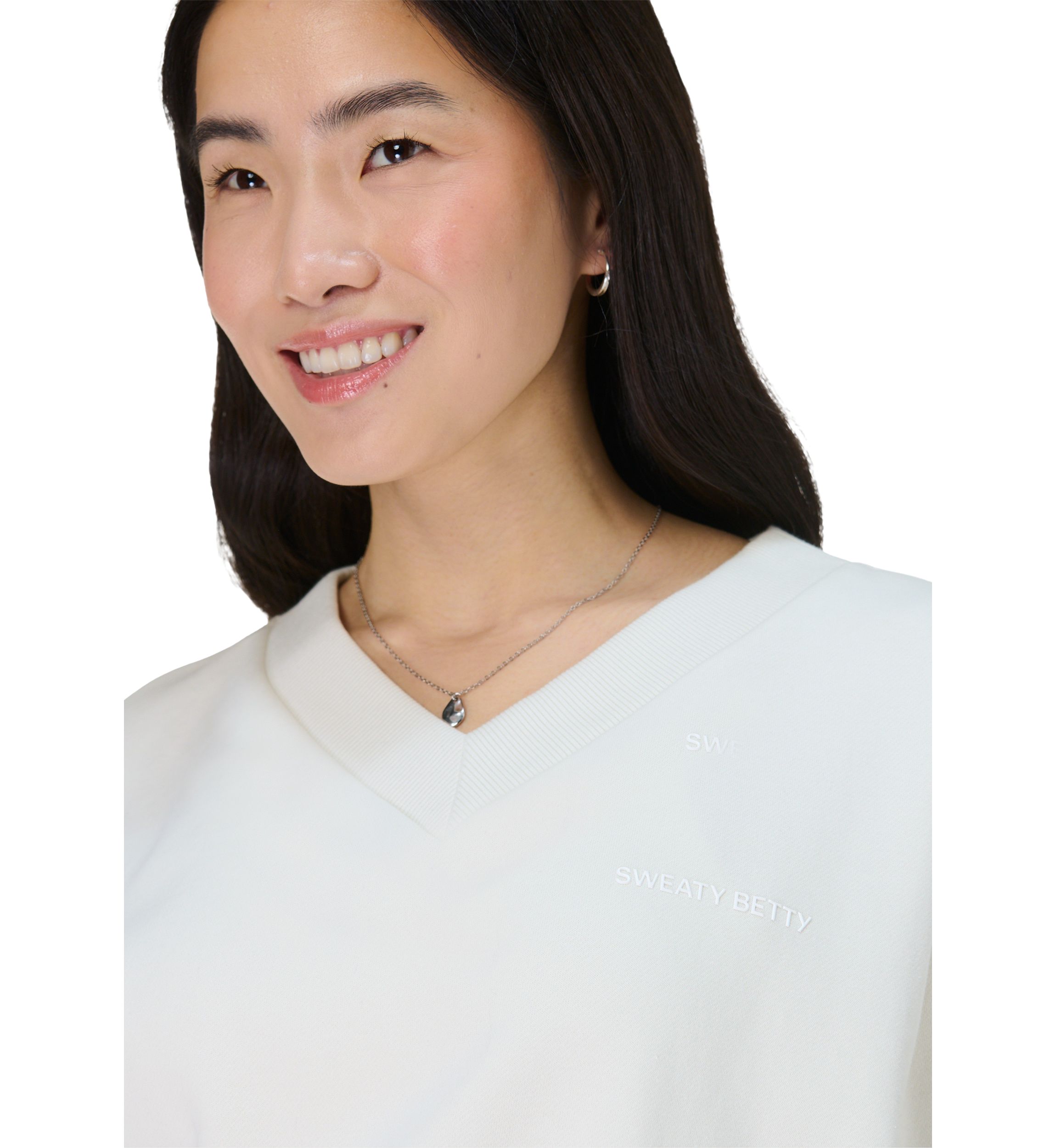 Revive Crop V-Neck  Pullover