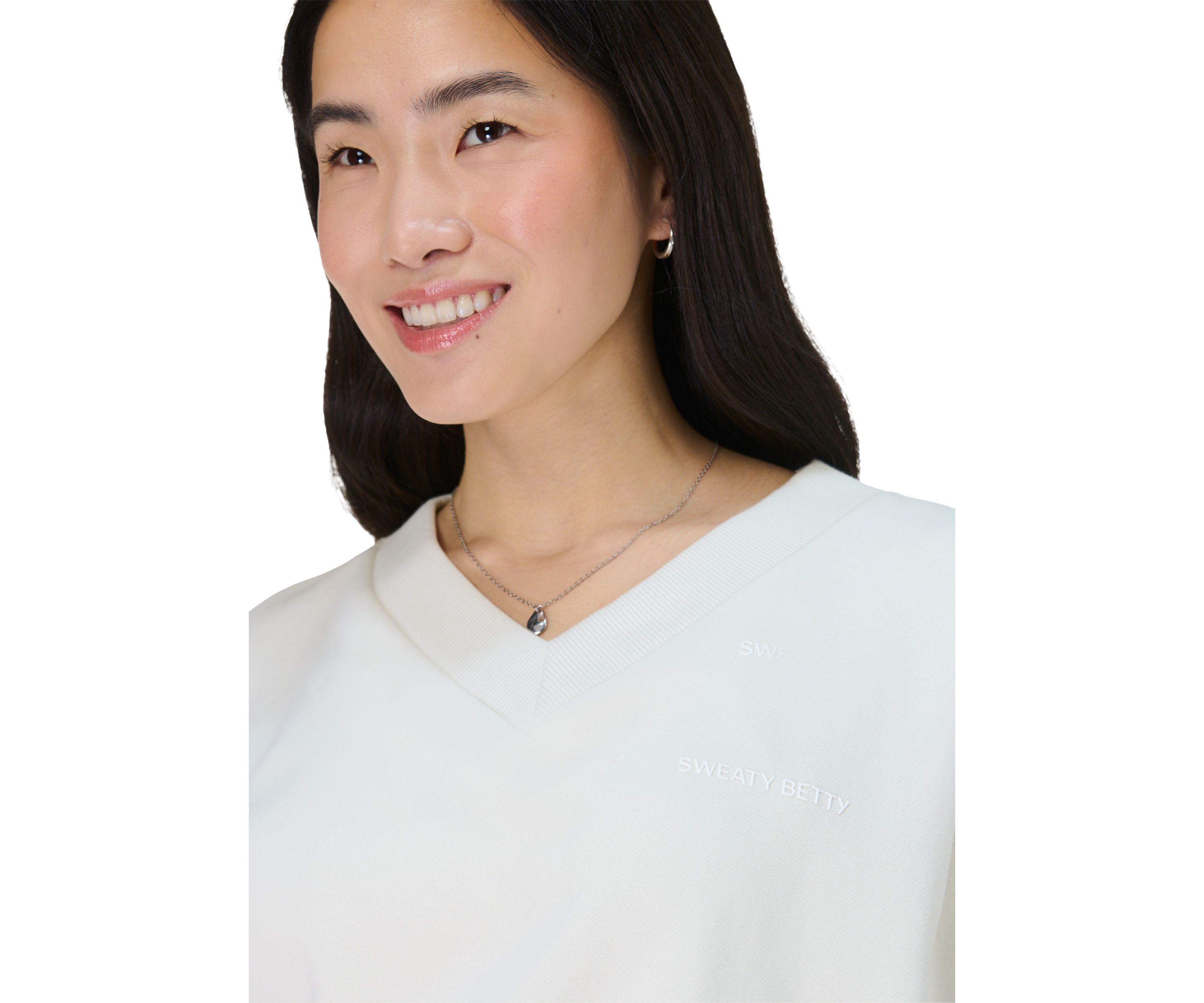 Revive Crop V-Neck  Pullover