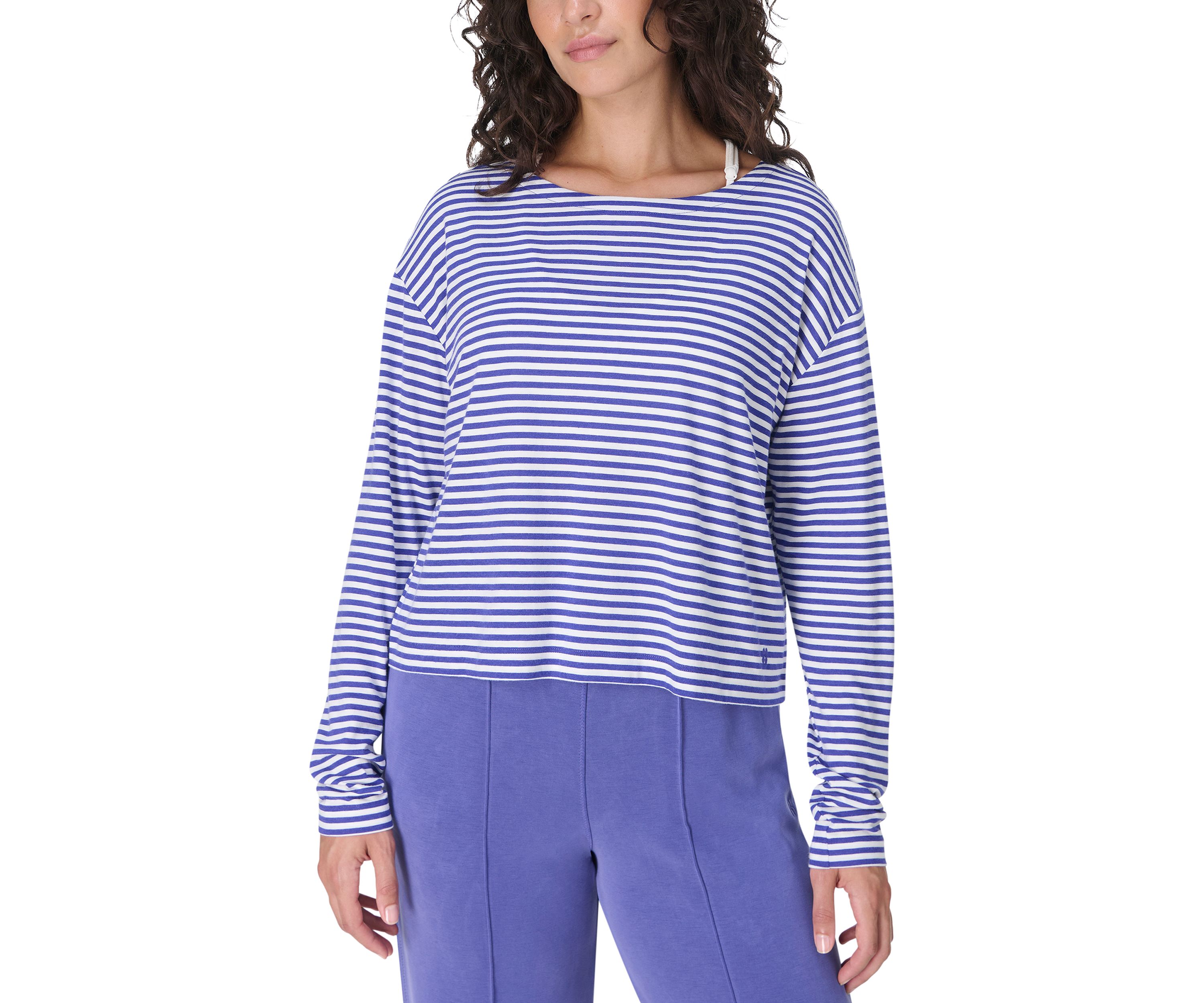 Womens Essential Slash Neck T-Shirt