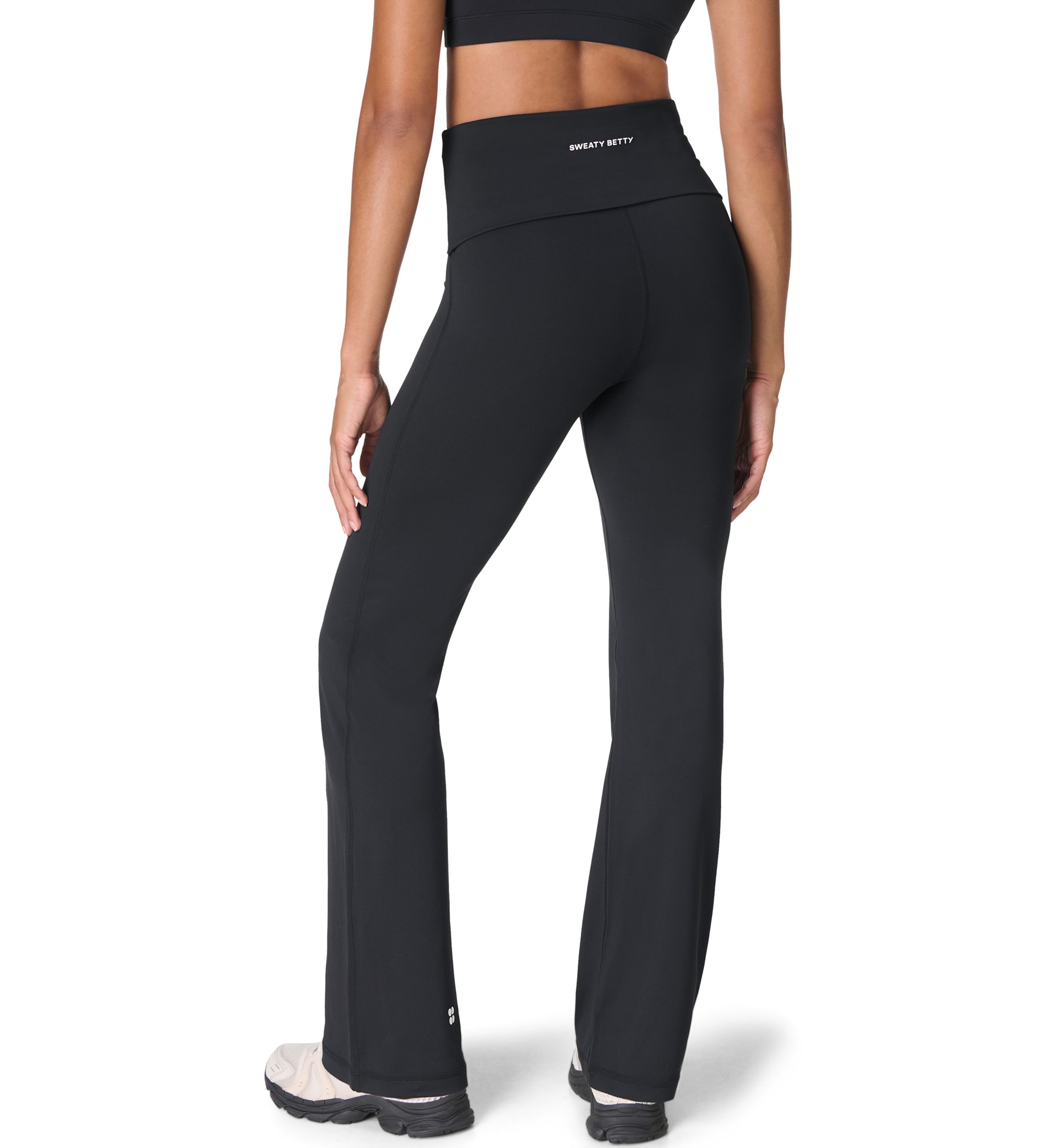 Womens All Day Foldover Waist Pants