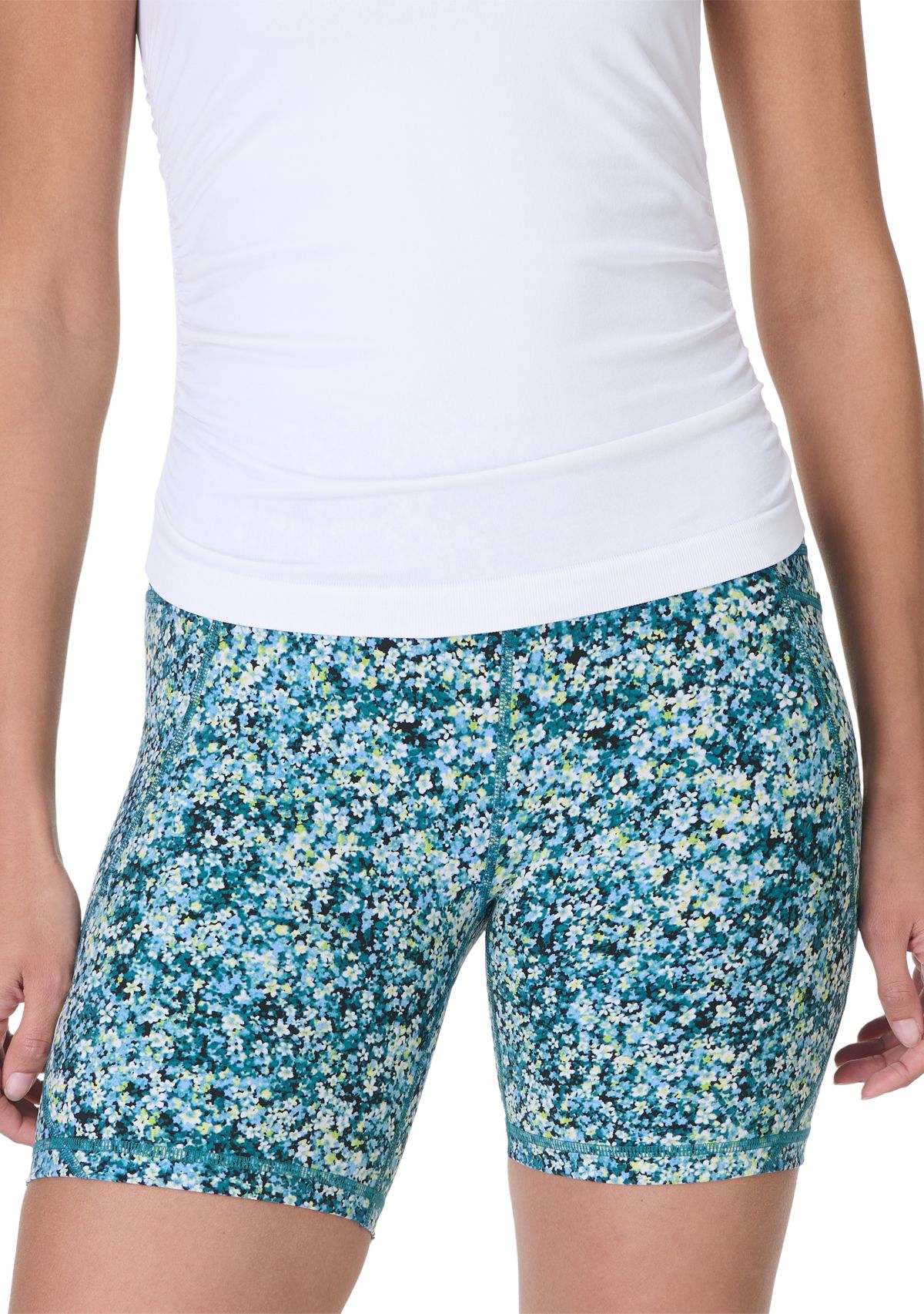 Womens Power 6" Biker Shorts