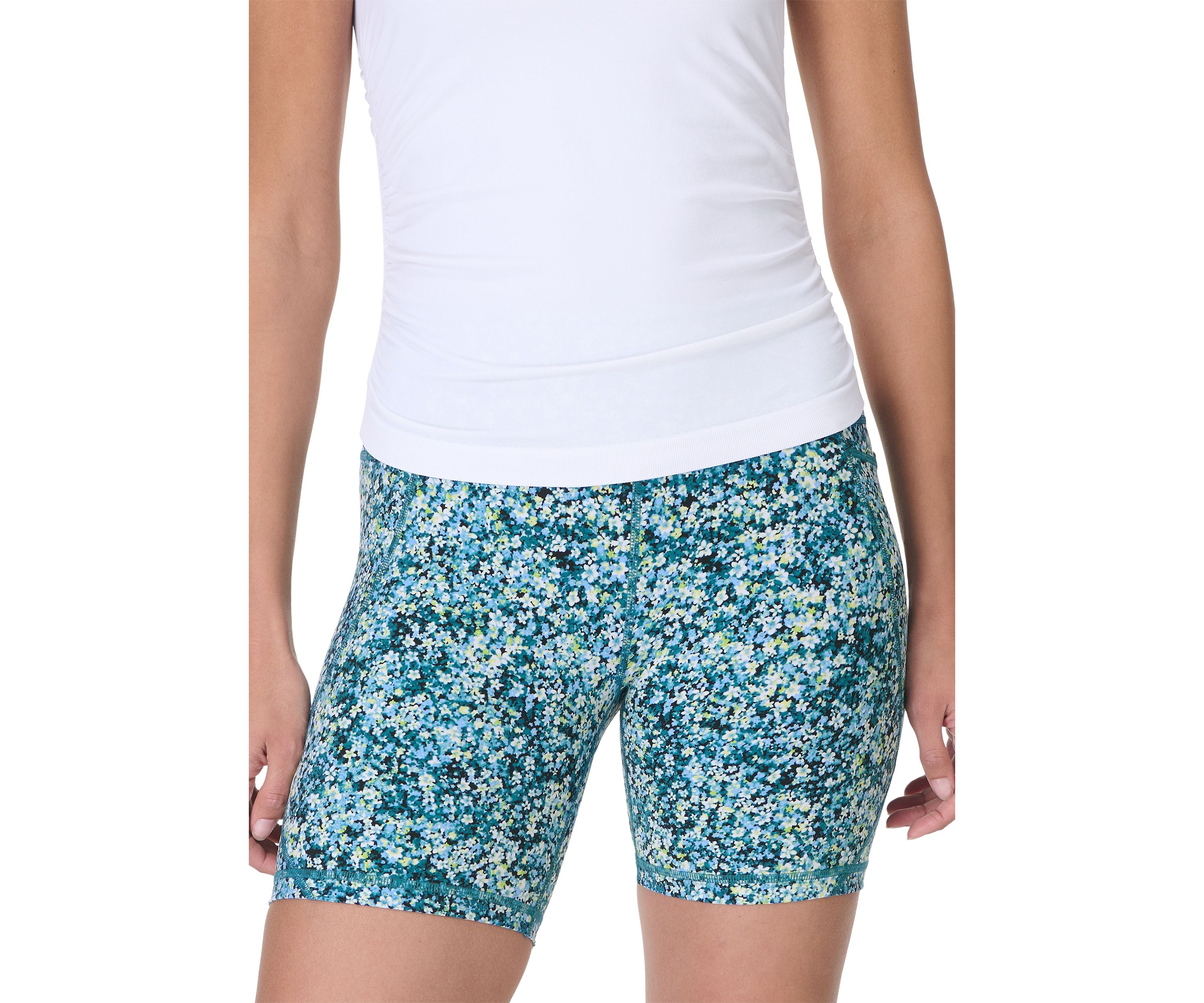 Womens Power 6" Biker Shorts