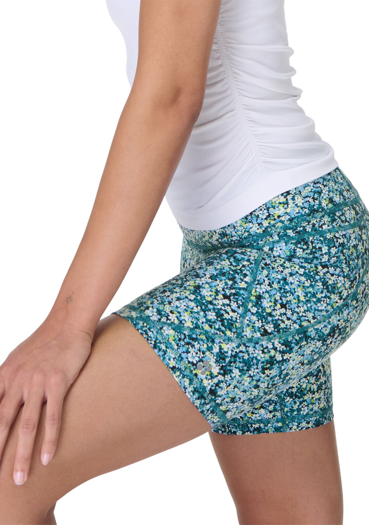 Womens Power 6" Biker Shorts