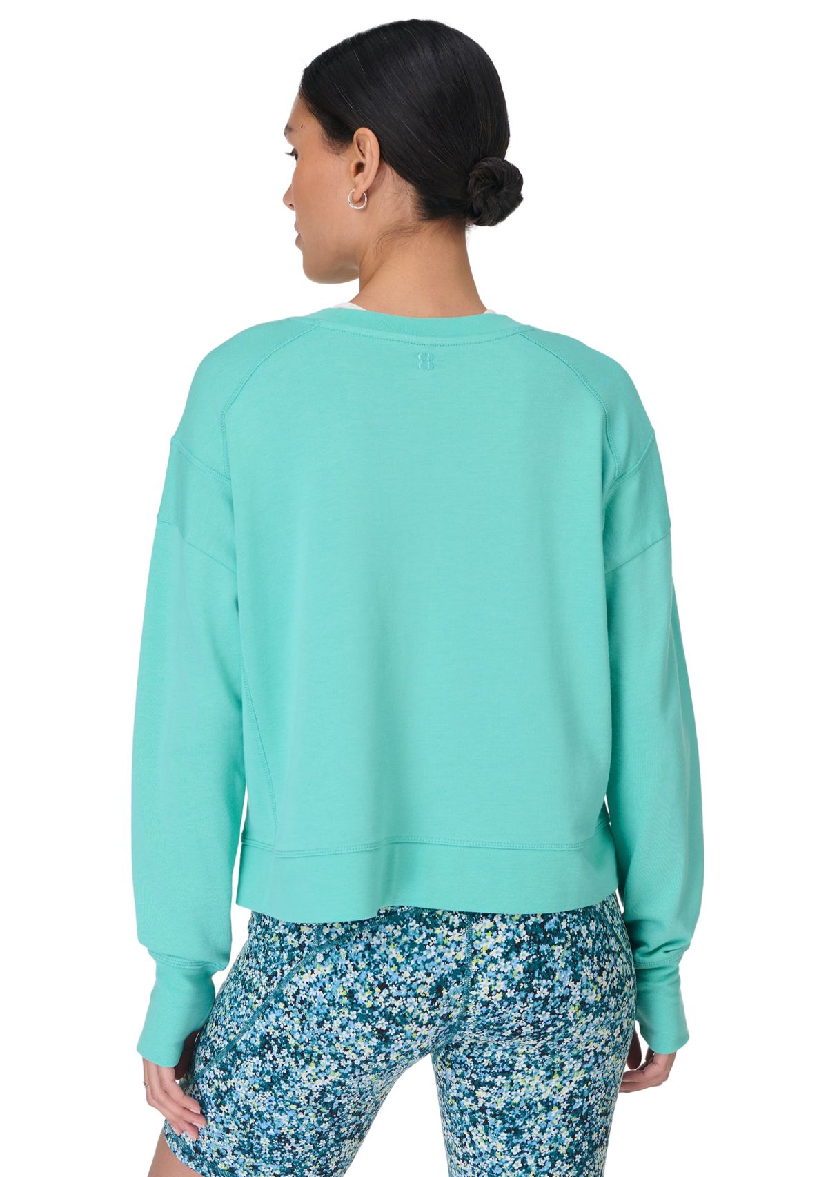 Womens After Class Crop Sweatshirt