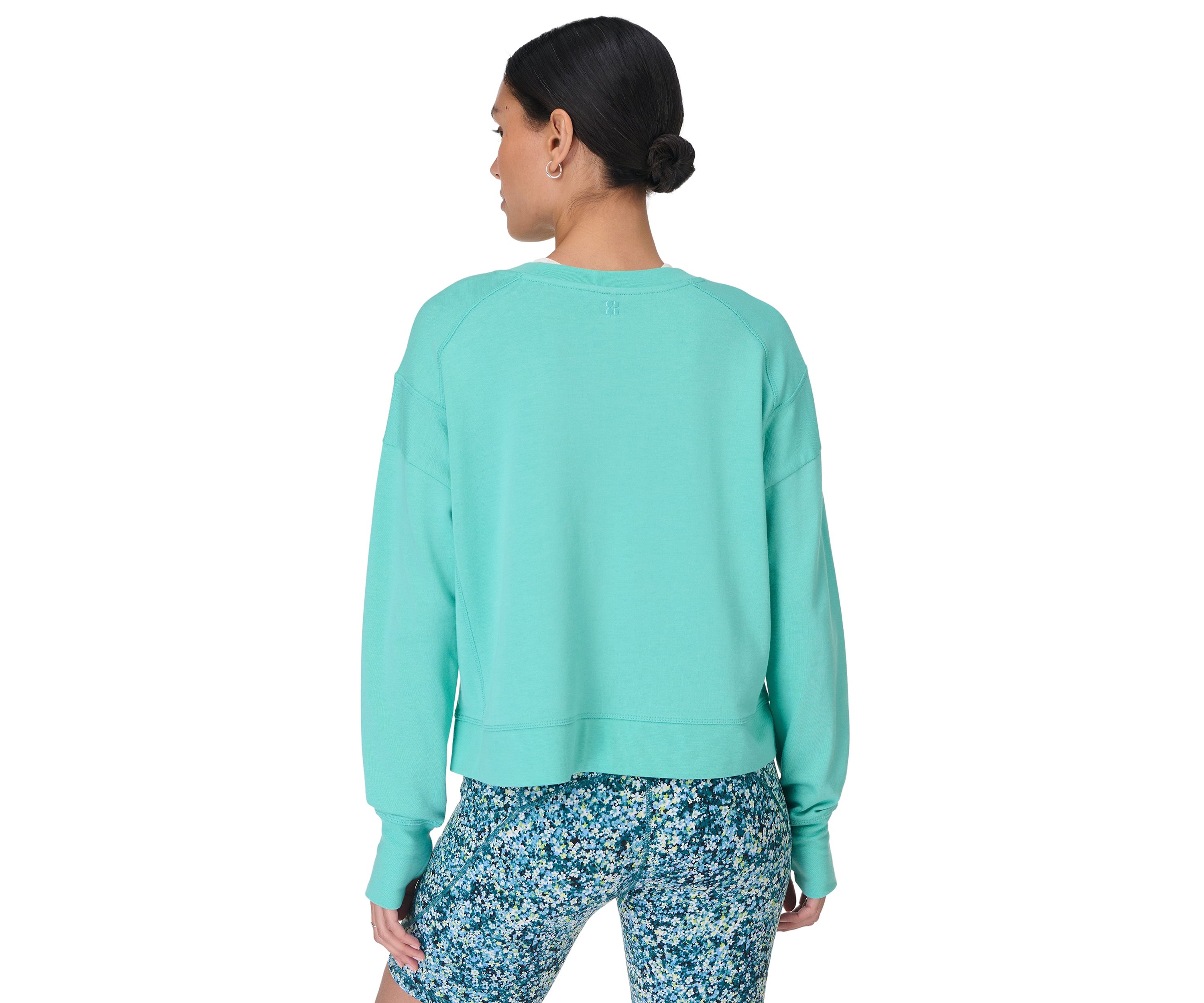 Womens After Class Crop Sweatshirt