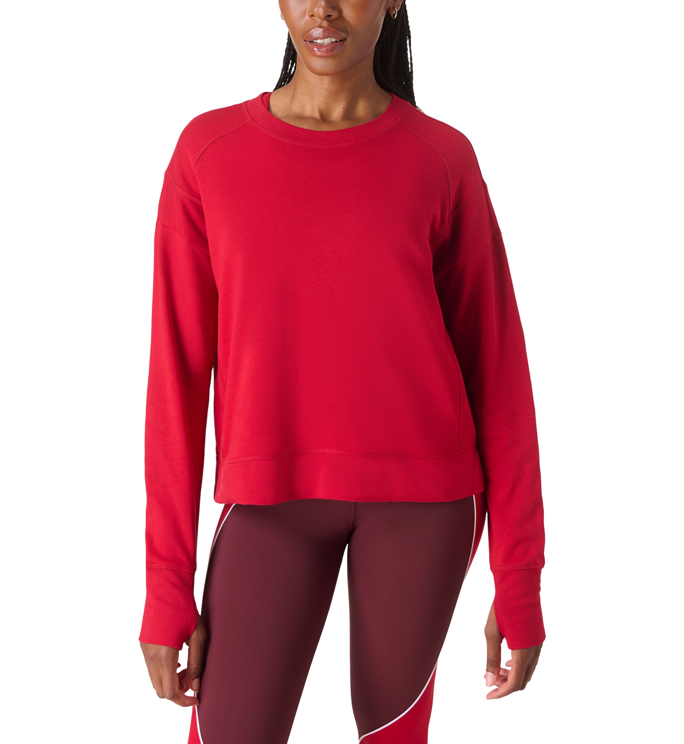 Womens After Class Cropped Sweatshirt