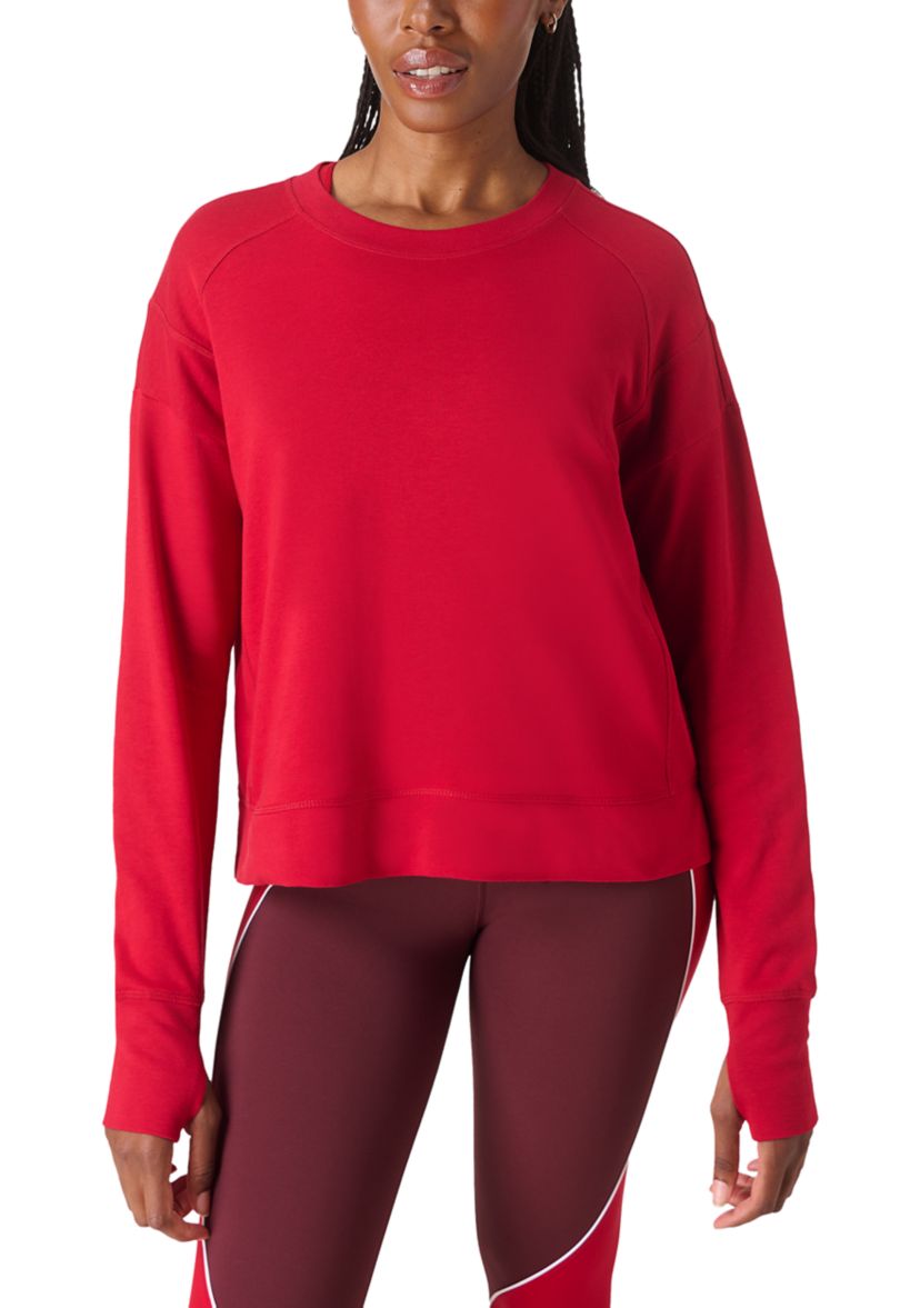 Womens After Class Cropped Sweatshirt