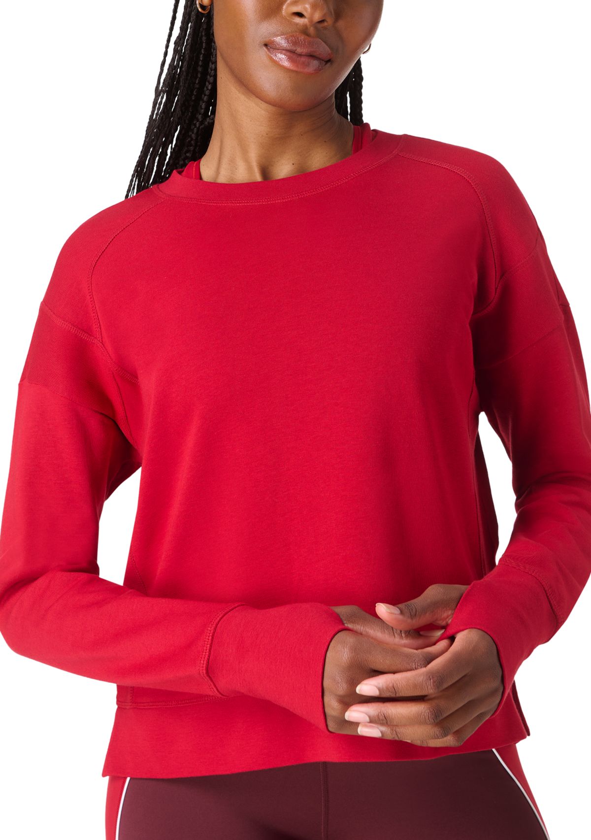 Womens After Class Cropped Sweatshirt