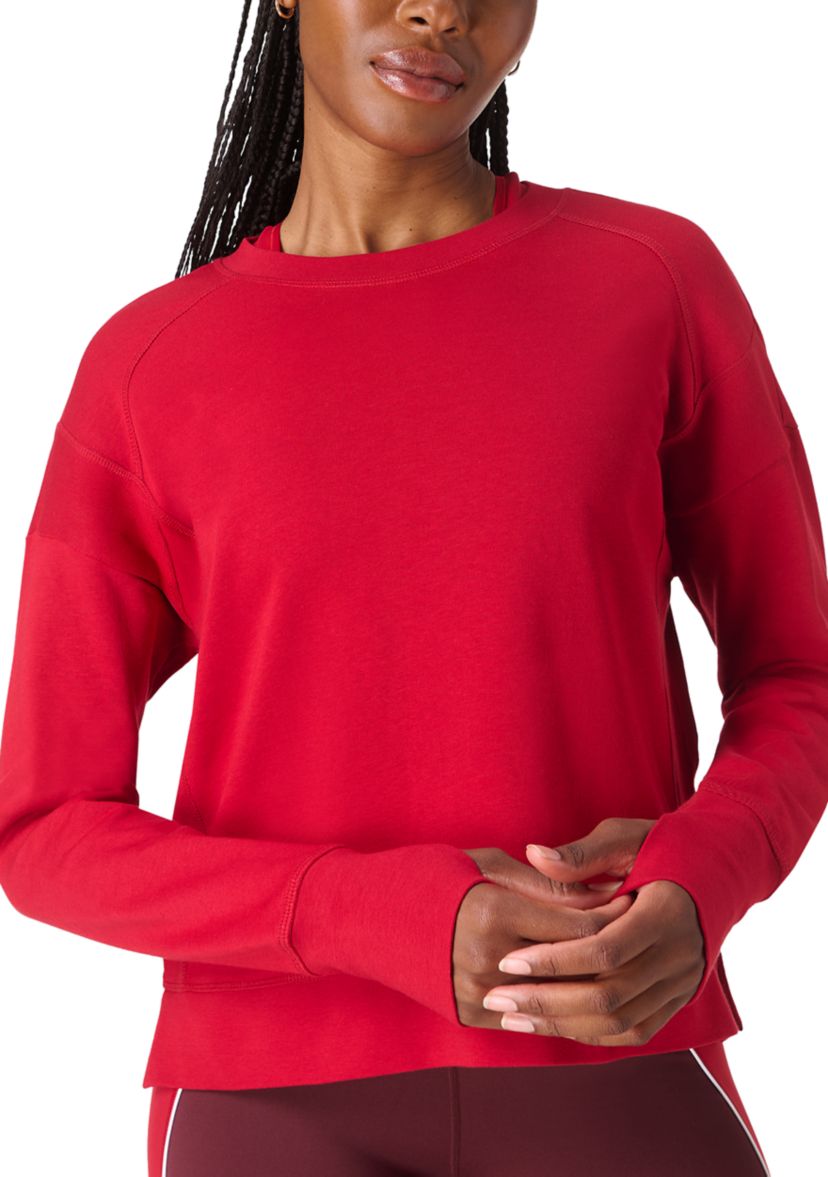 Womens After Class Cropped Sweatshirt