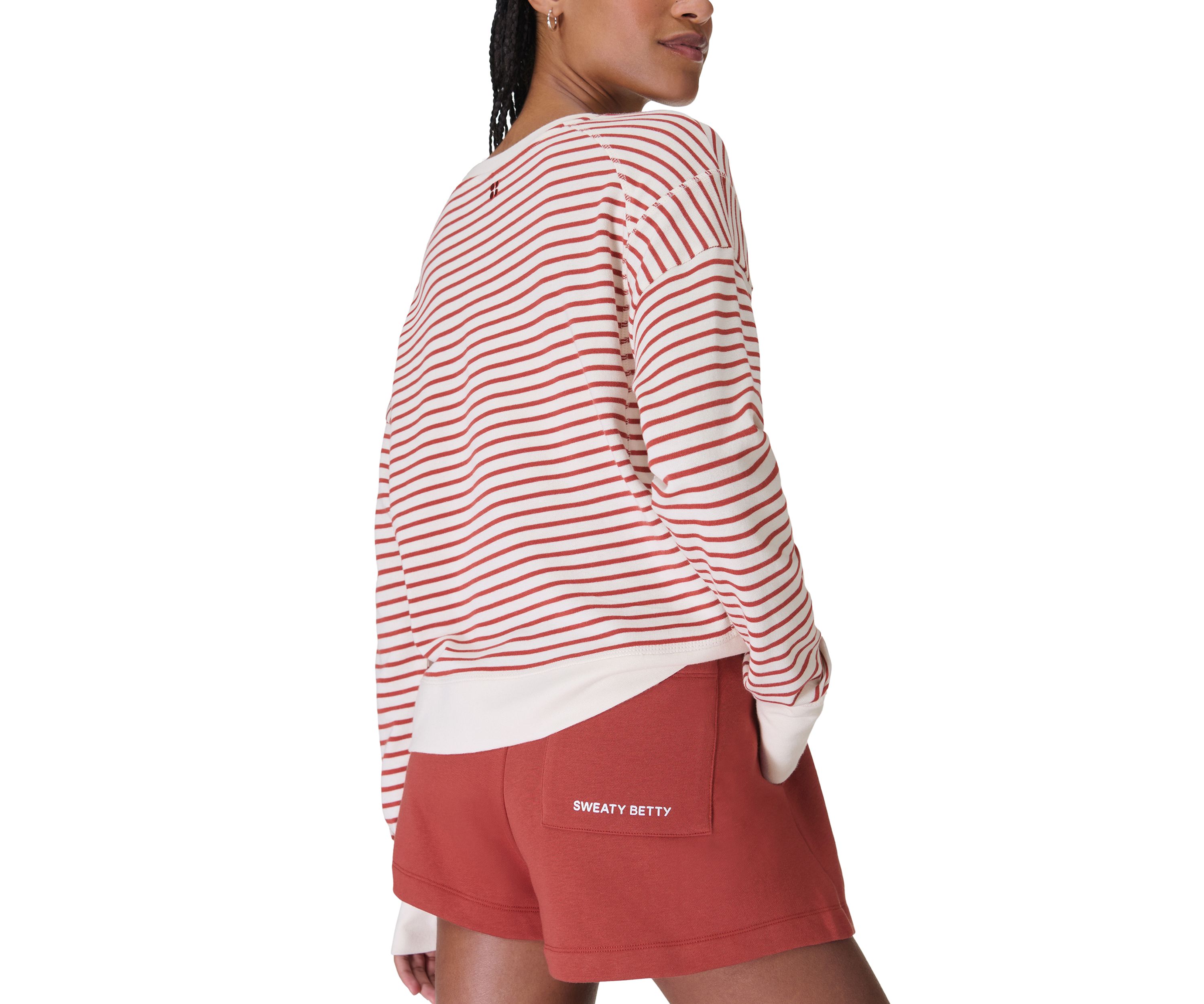 Womens After Class Cropped Sweatshirt