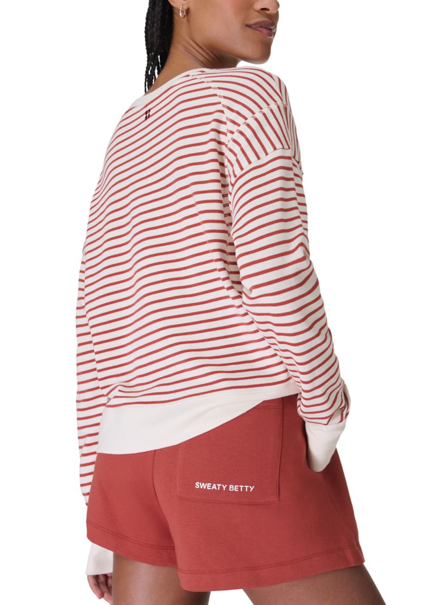 Womens After Class Cropped Sweatshirt