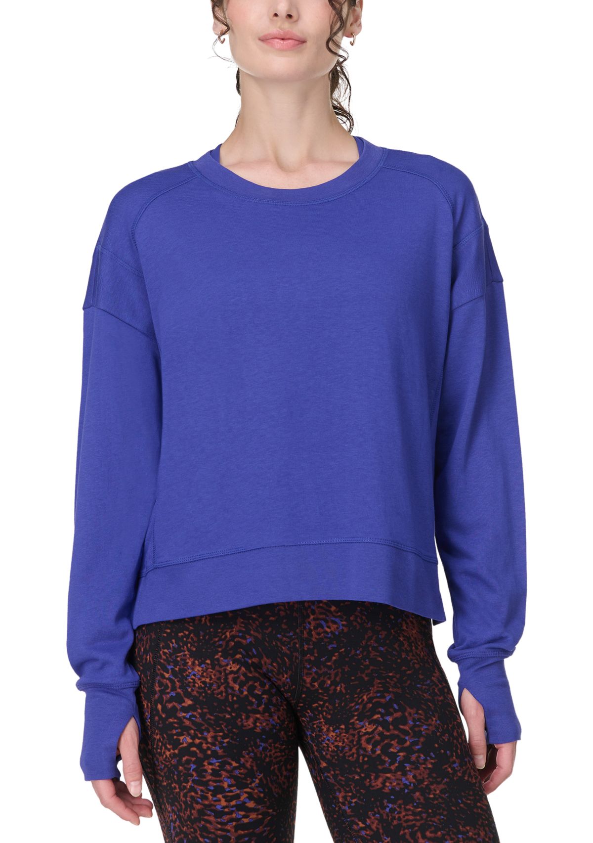  Womens After Class Cropped Sweatshirt