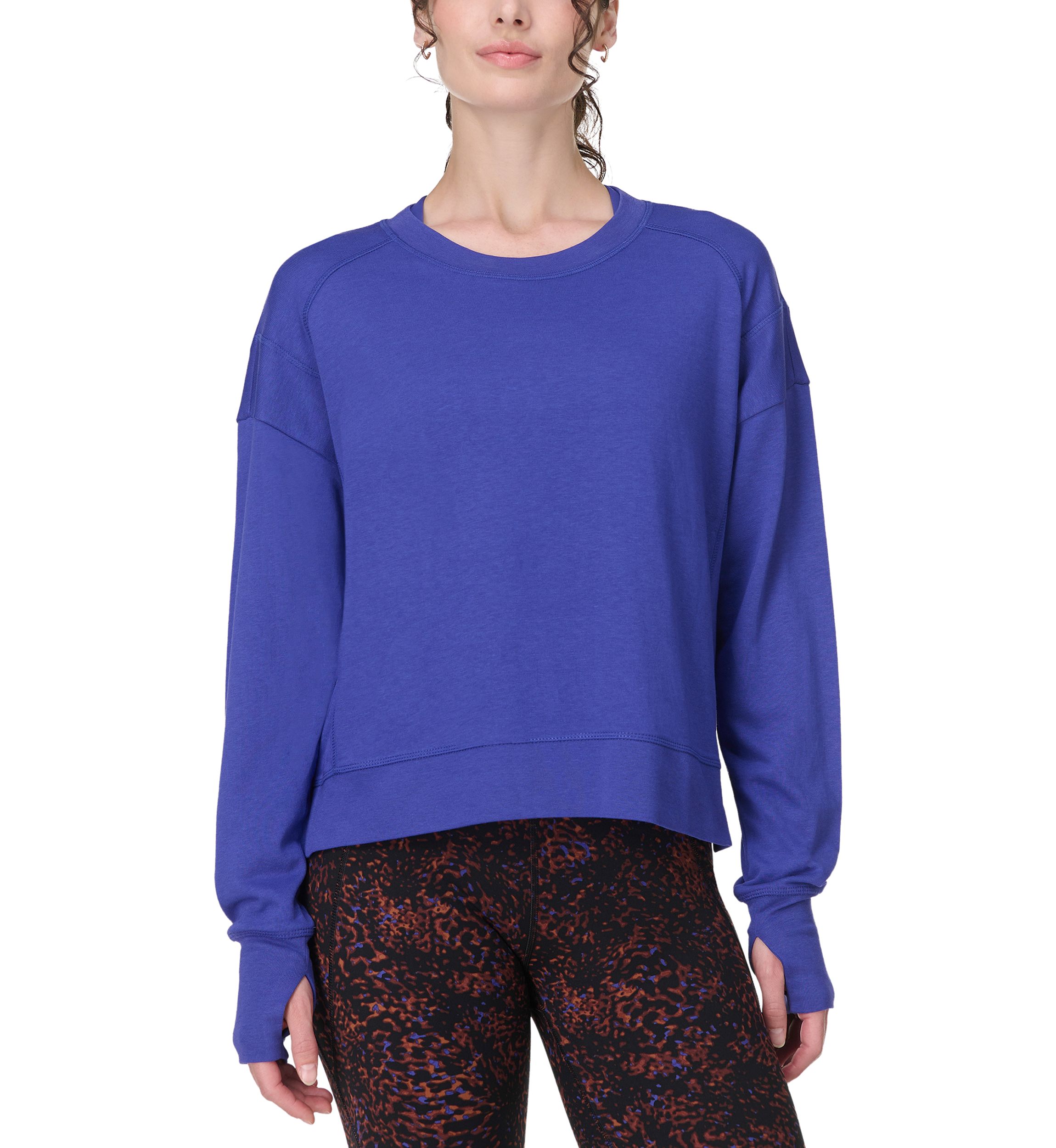  Womens After Class Cropped Sweatshirt