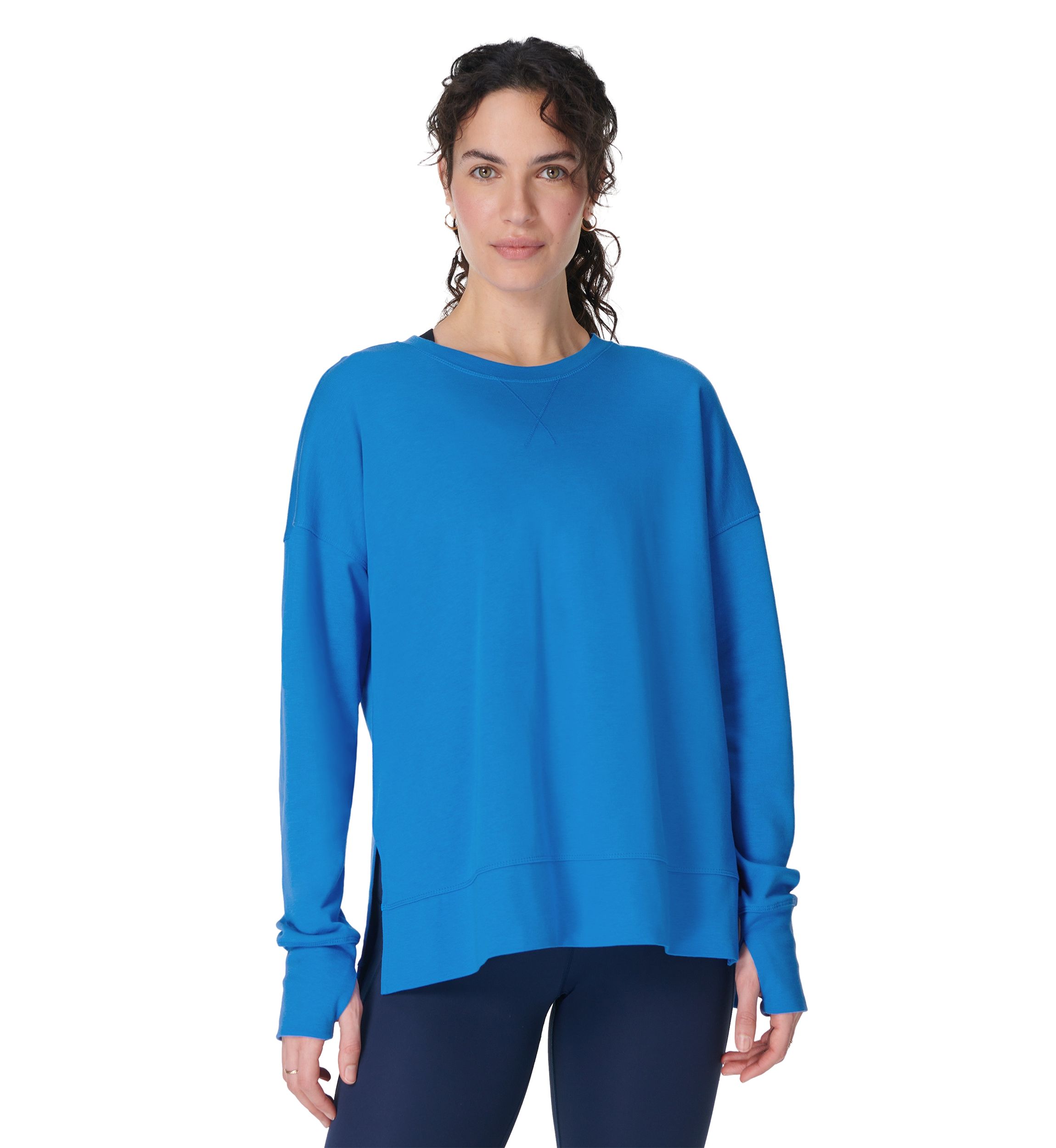 Womens After Class Longline Sweatshirt
