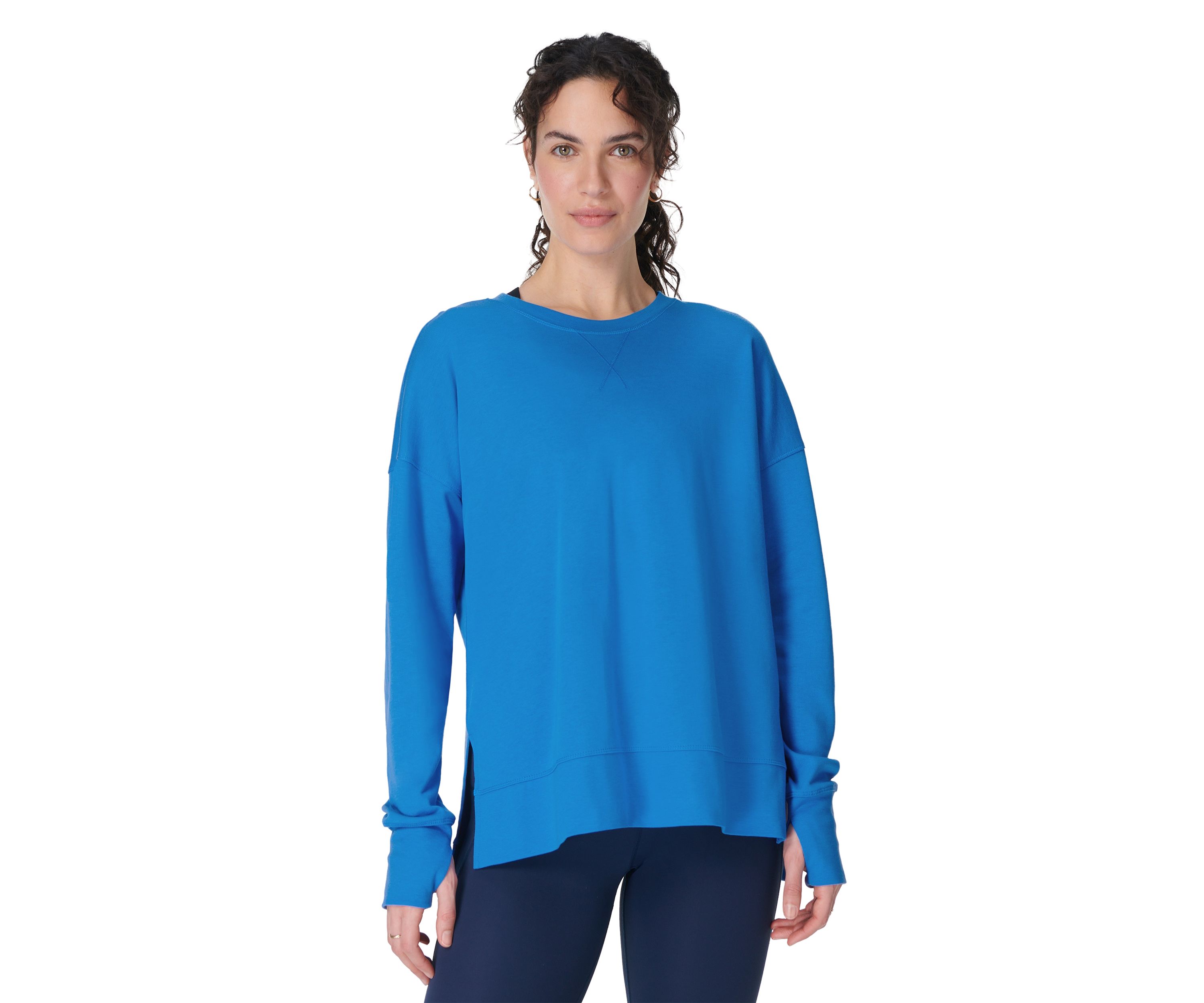 Womens After Class Longline Sweatshirt