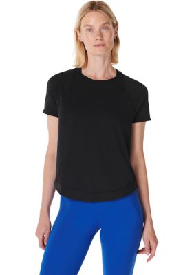 Sweaty Betty Women's Breathe Easy Short Sleeve Top, Black, XS