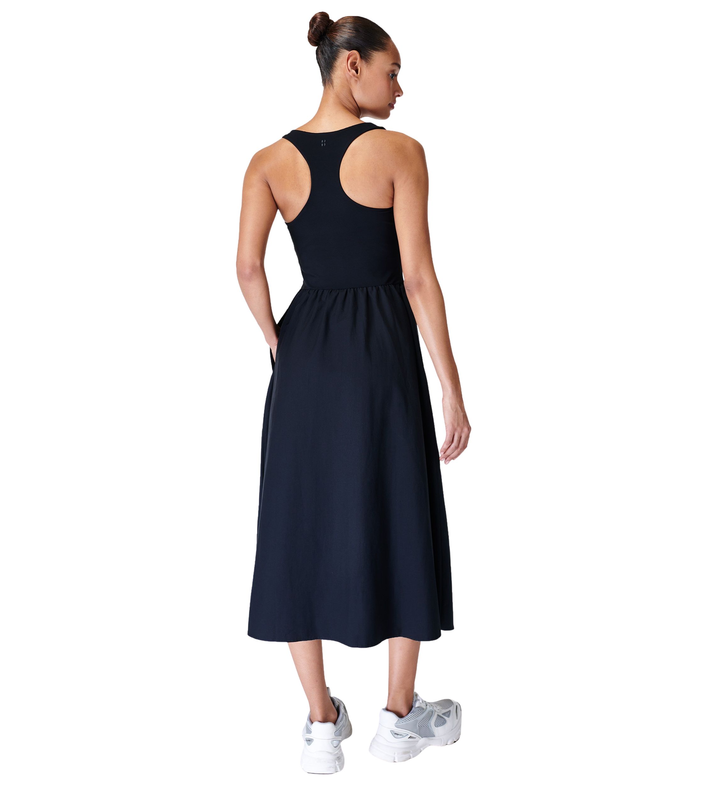 Womens Explorer Ribbed Racer Dress