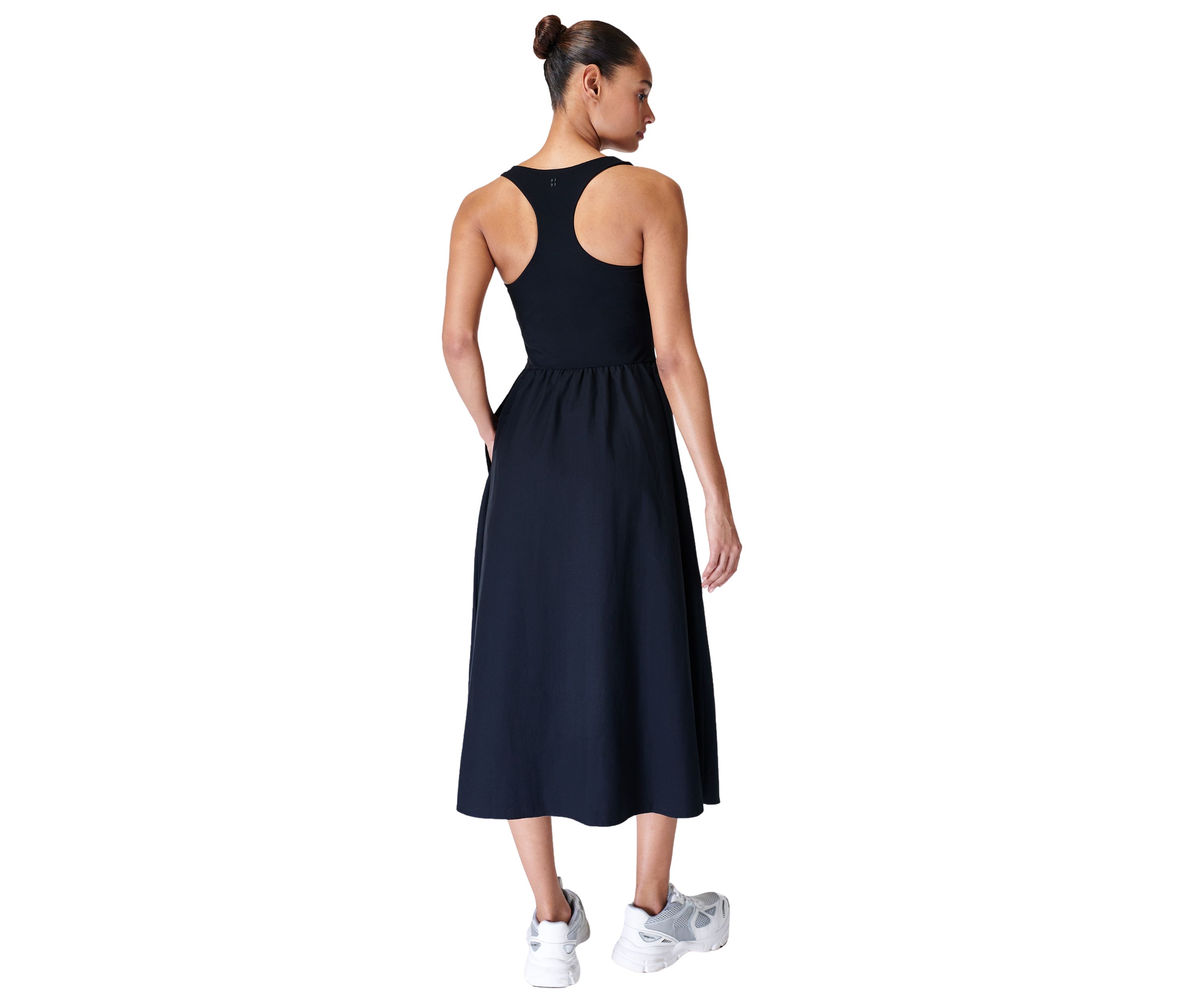 Womens Explorer Ribbed Racer Dress