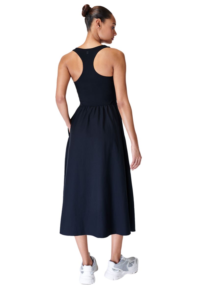 Womens Explorer Ribbed Racer Dress