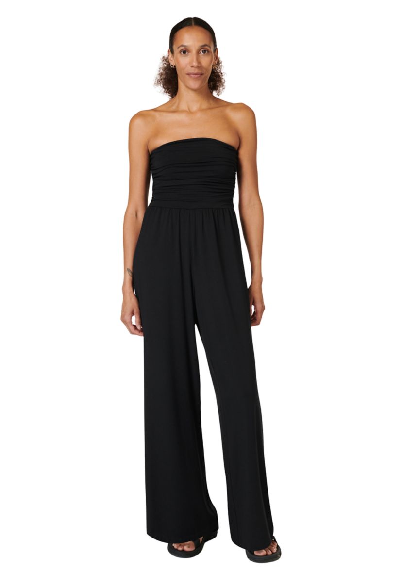 Womens Modal Wide Leg Jumpsuit