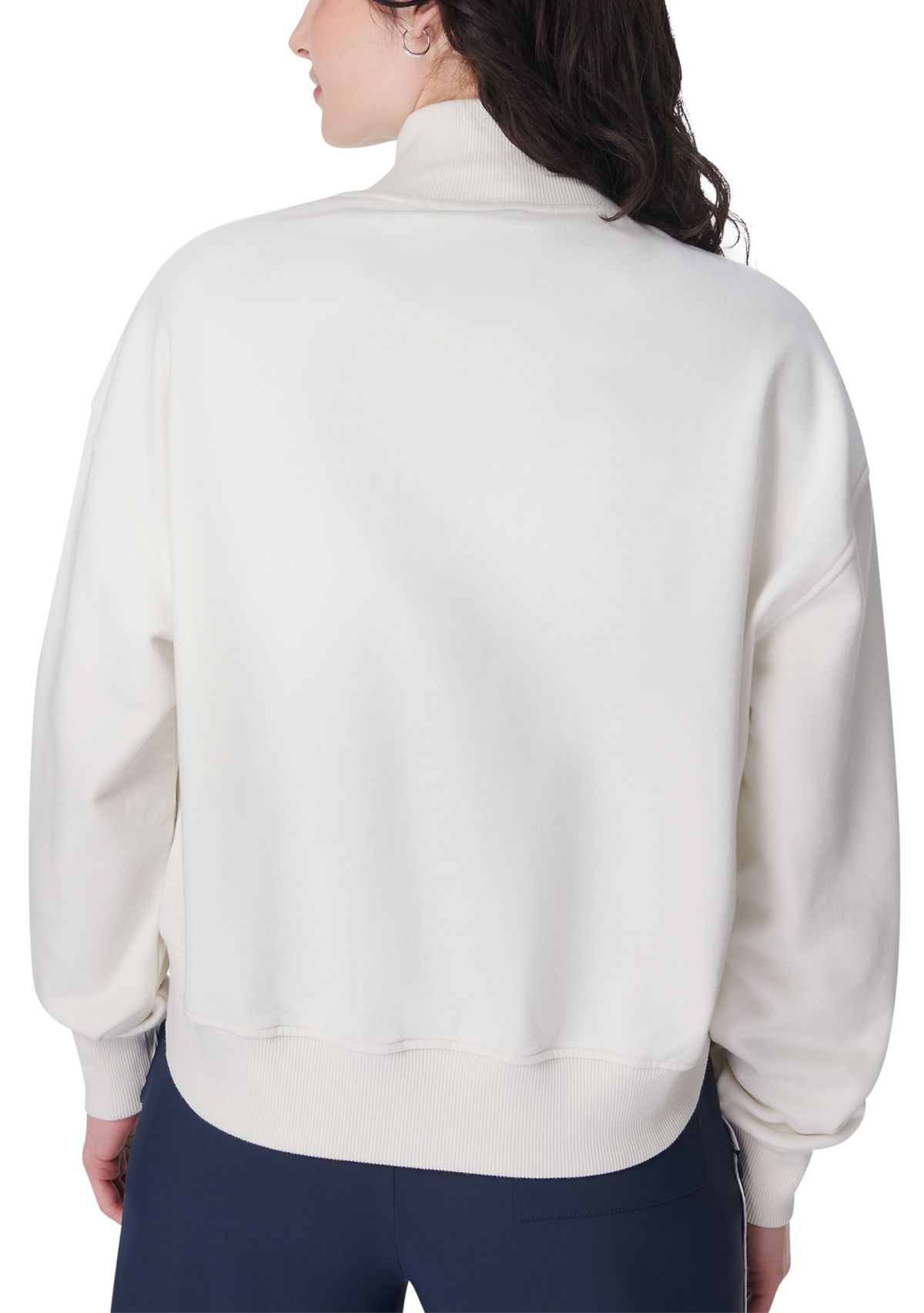 Revive Crop Half Zip Sweatshirt