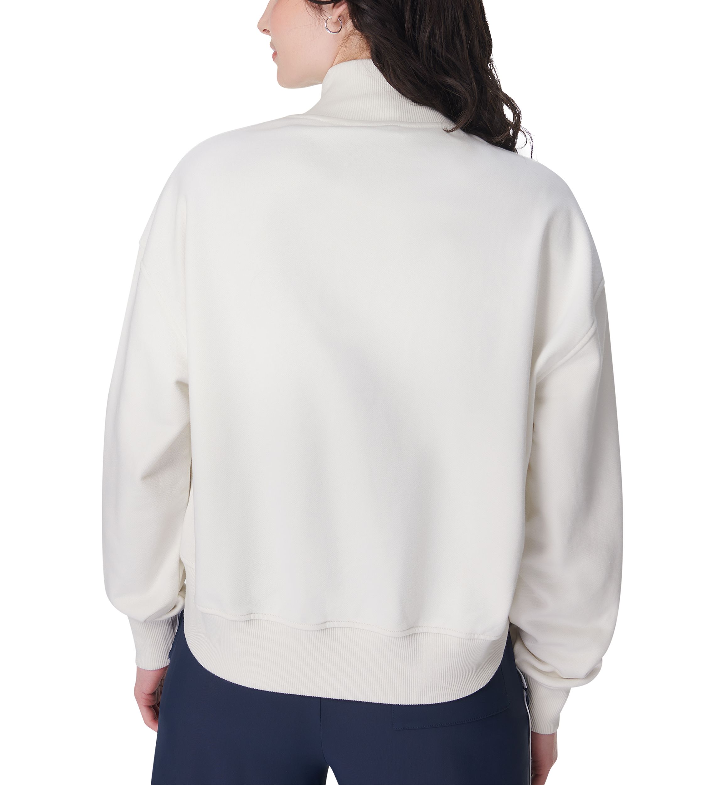 Revive Crop Half Zip Sweatshirt
