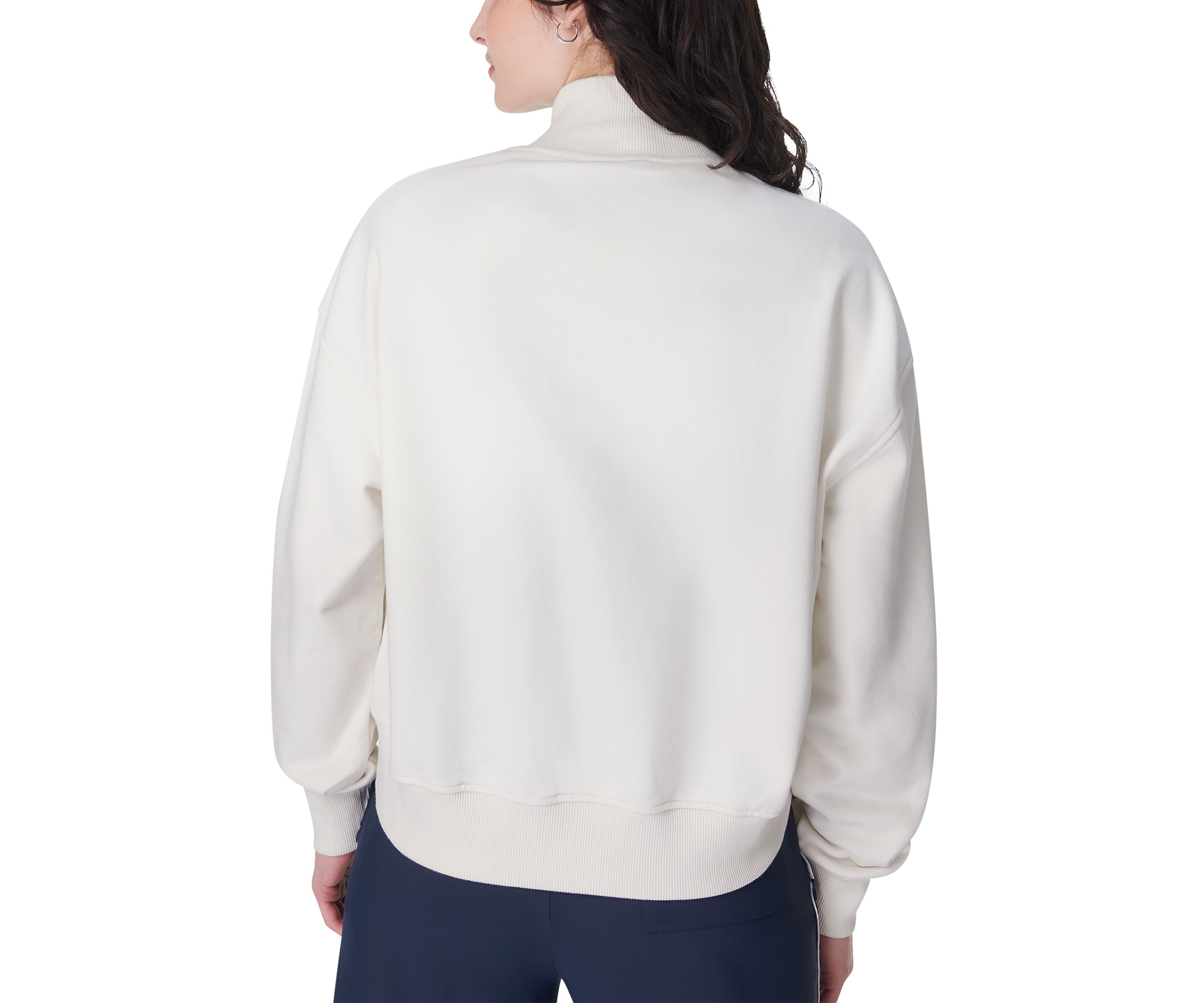 Revive Crop Half Zip Sweatshirt