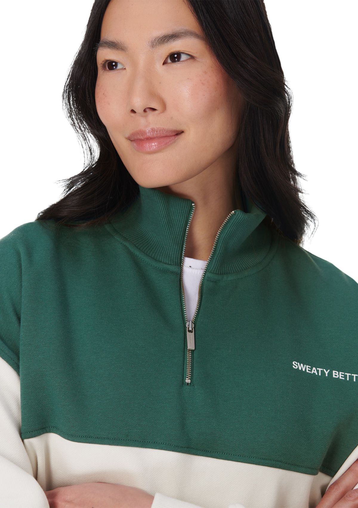 Revive Crop Half Zip Pullover