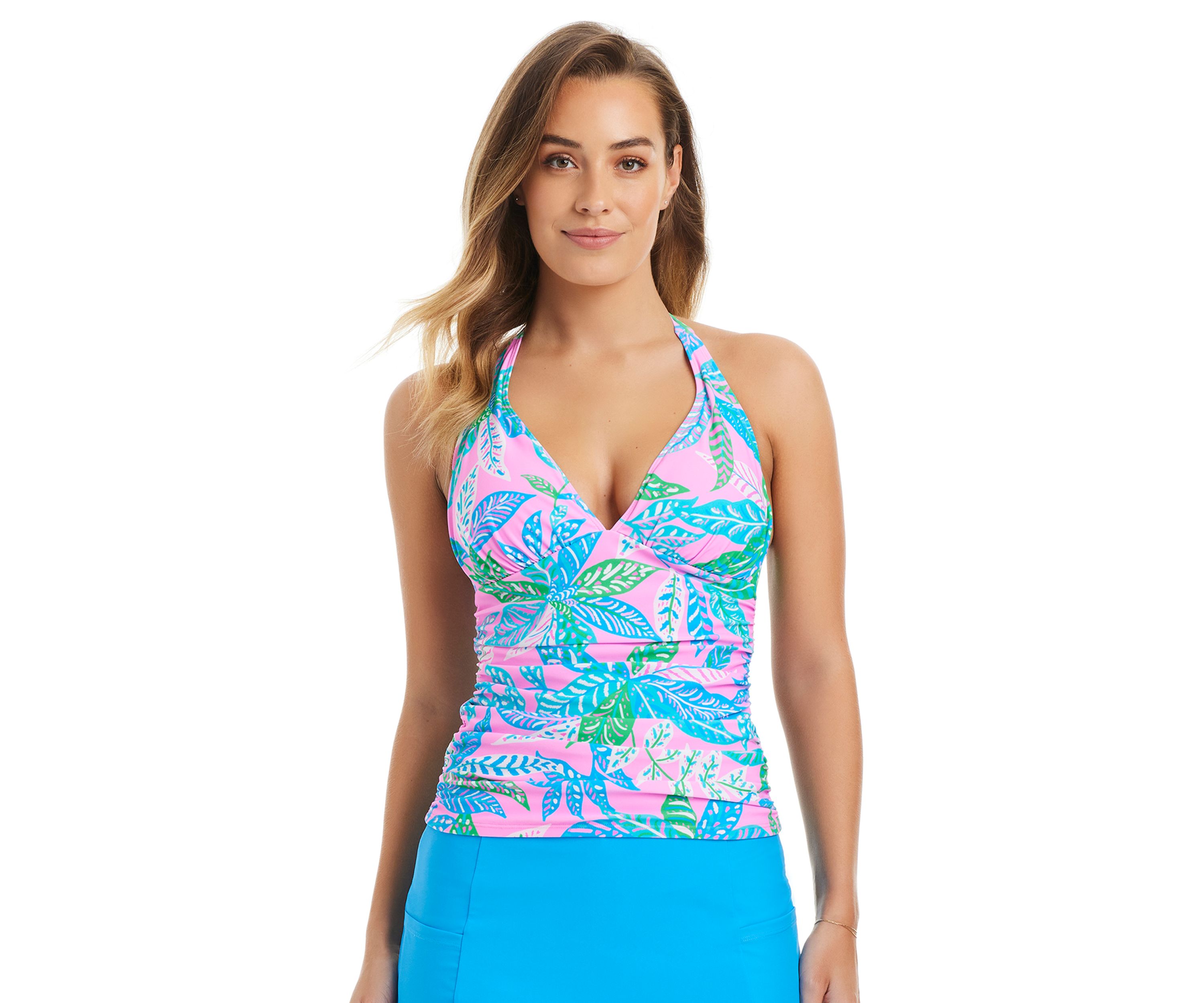 Into the Garden Tankini Swim Top