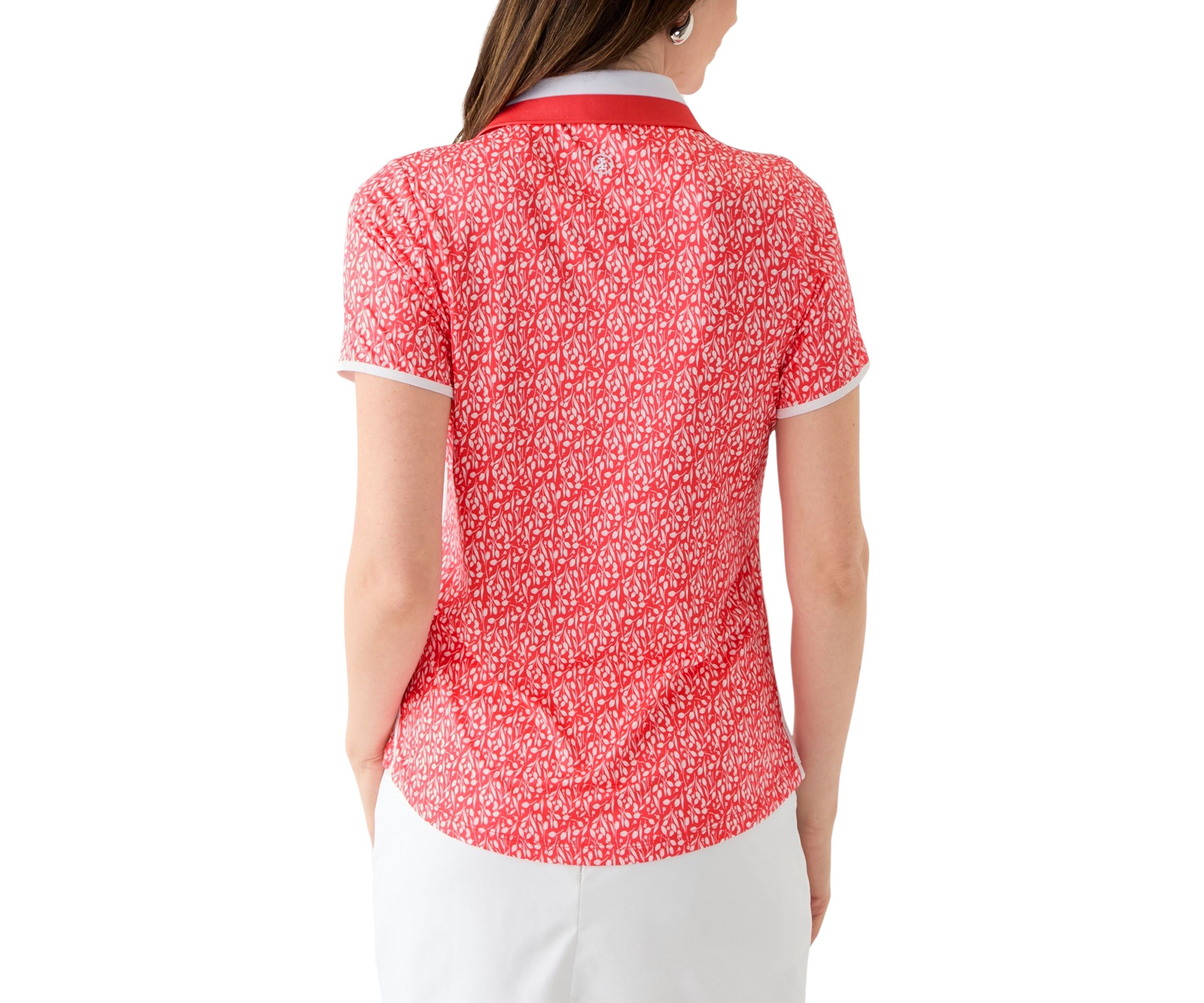Womens Stella Printed Polo Shirt