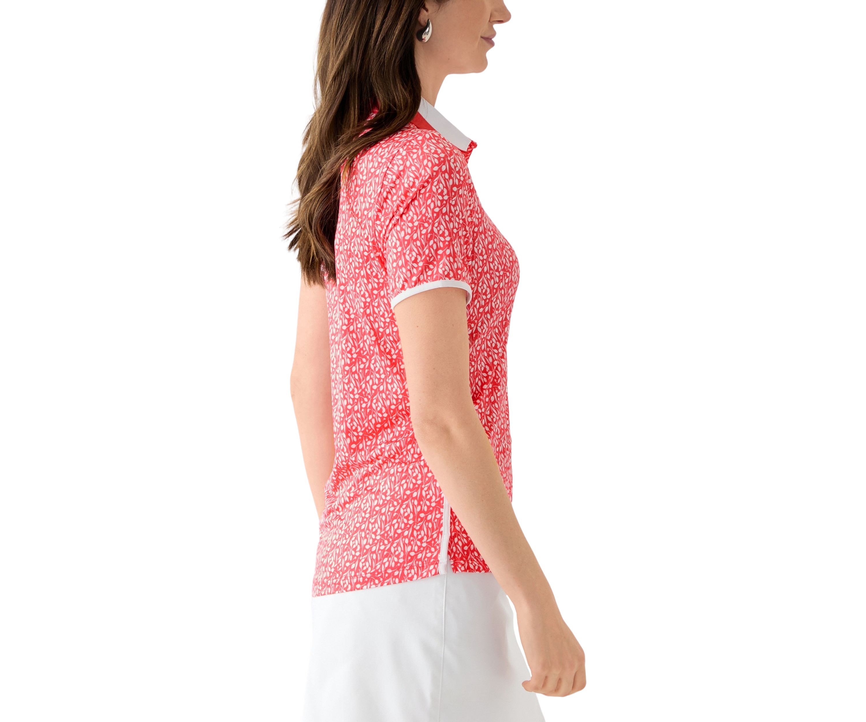 Womens Stella Printed Polo Shirt