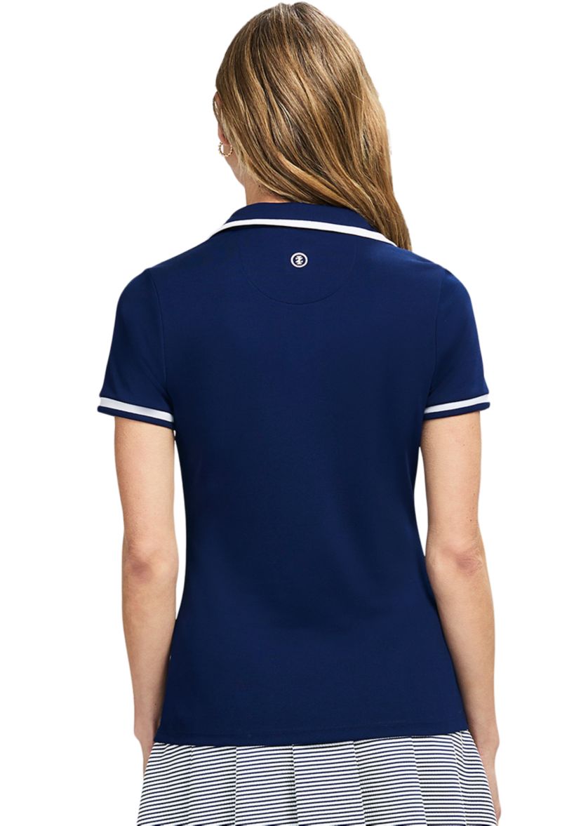 Cydney Johnny Collar Polo Shirt