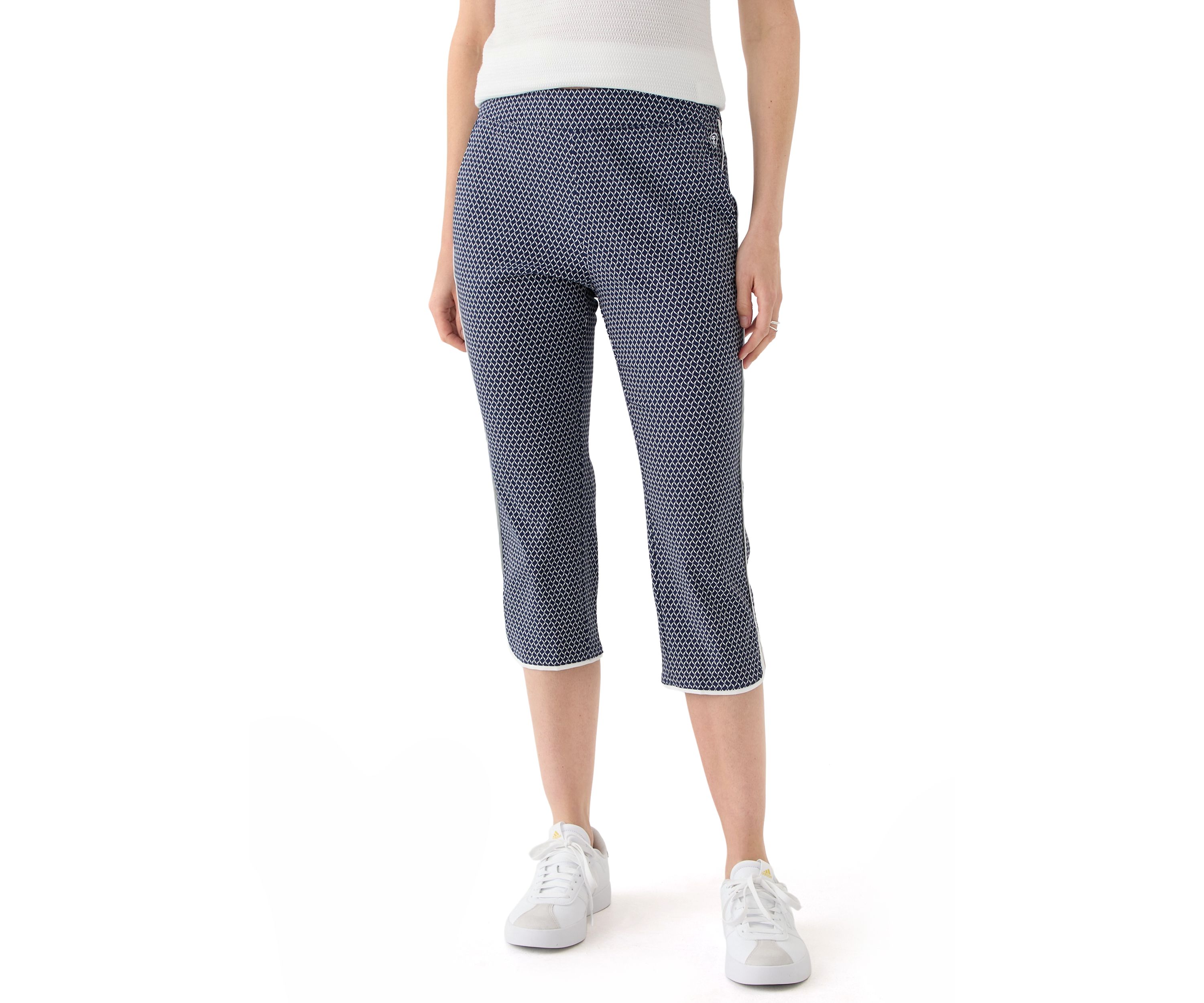 Womens Billie Printed Capri Pants