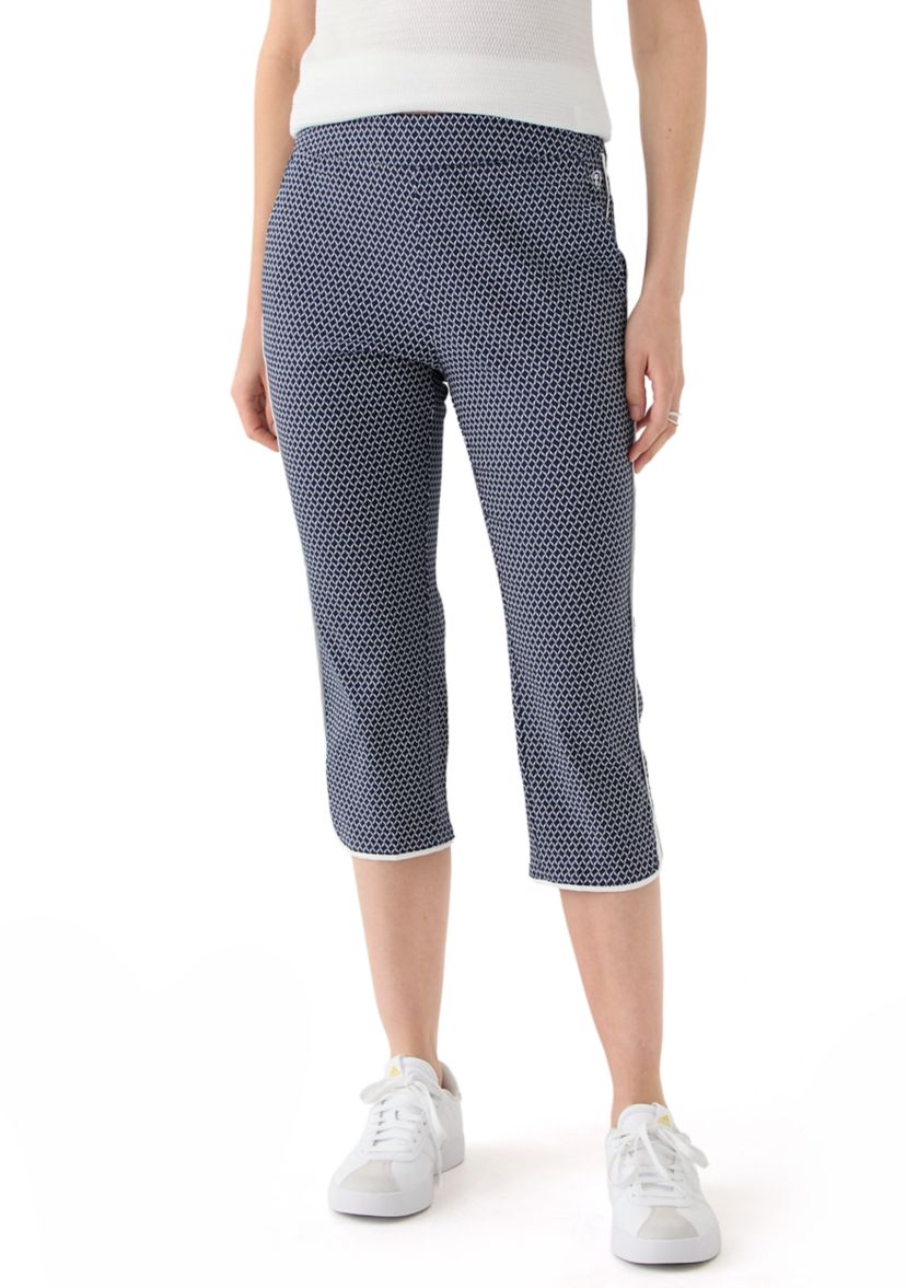 Womens Billie Printed Capri Pants
