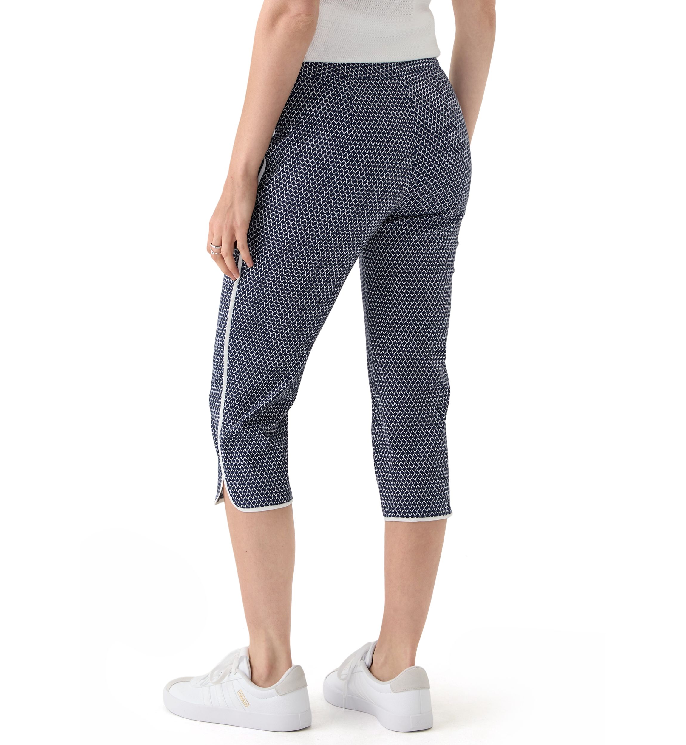 Womens Billie Printed Capri Pants