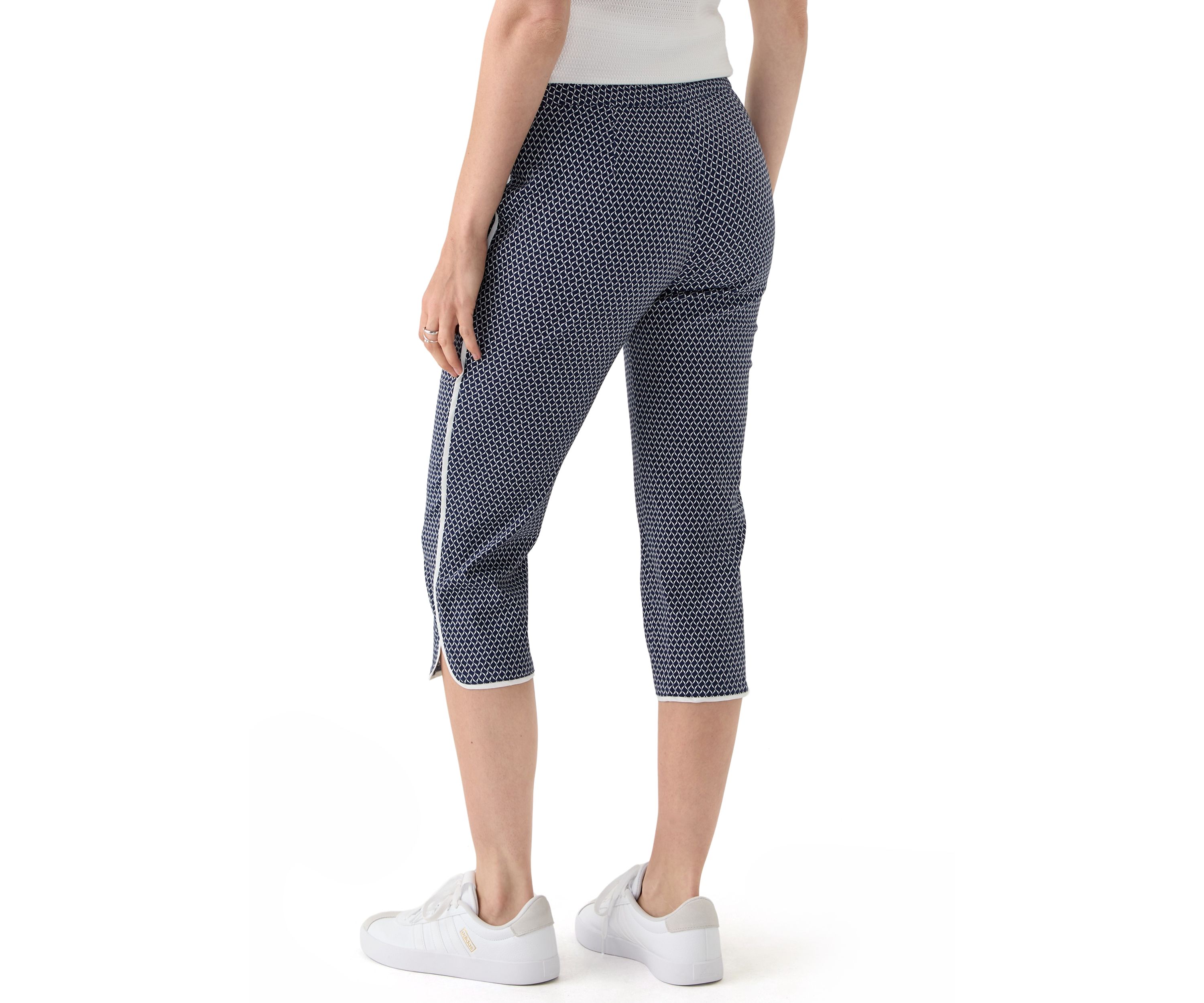 Womens Billie Printed Capri Pants