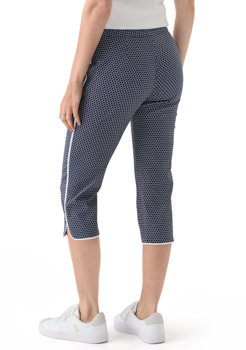 Womens Billie Printed Capri Pants