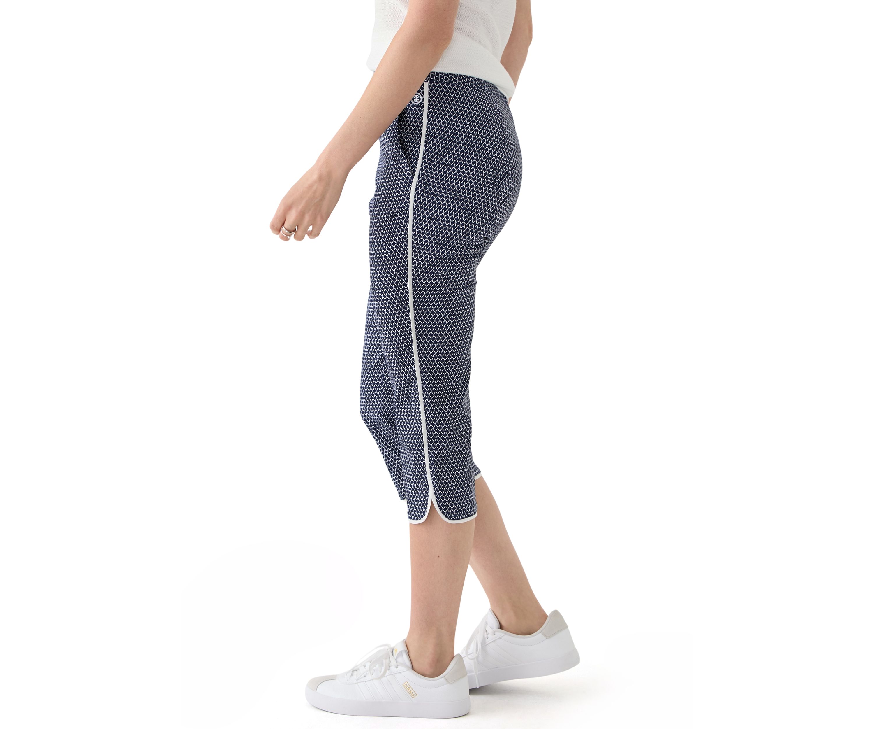 Womens Billie Printed Capri Pants