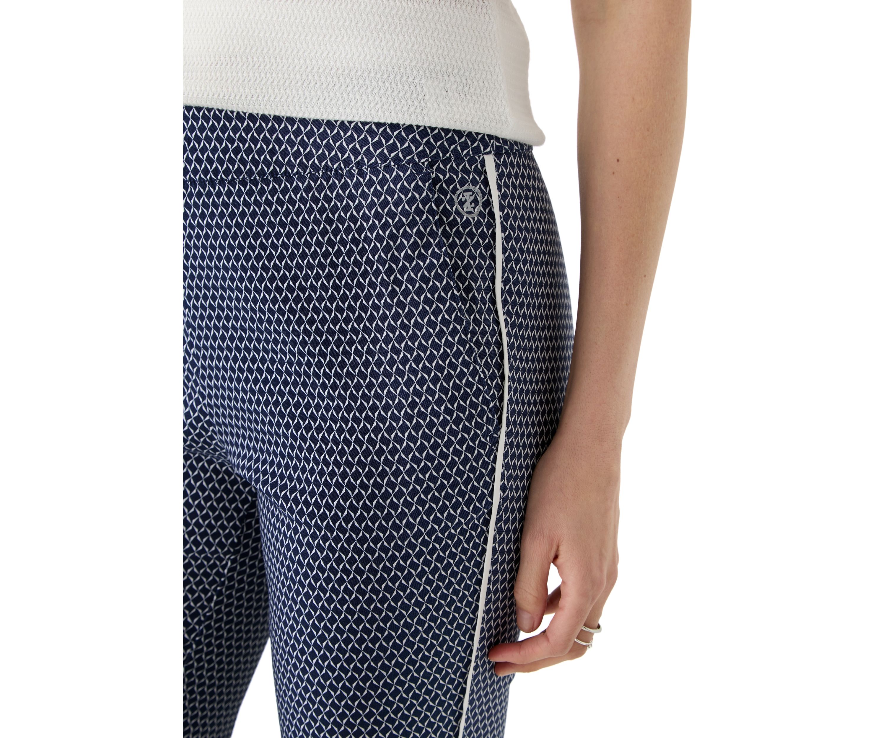 Womens Billie Printed Capri Pants