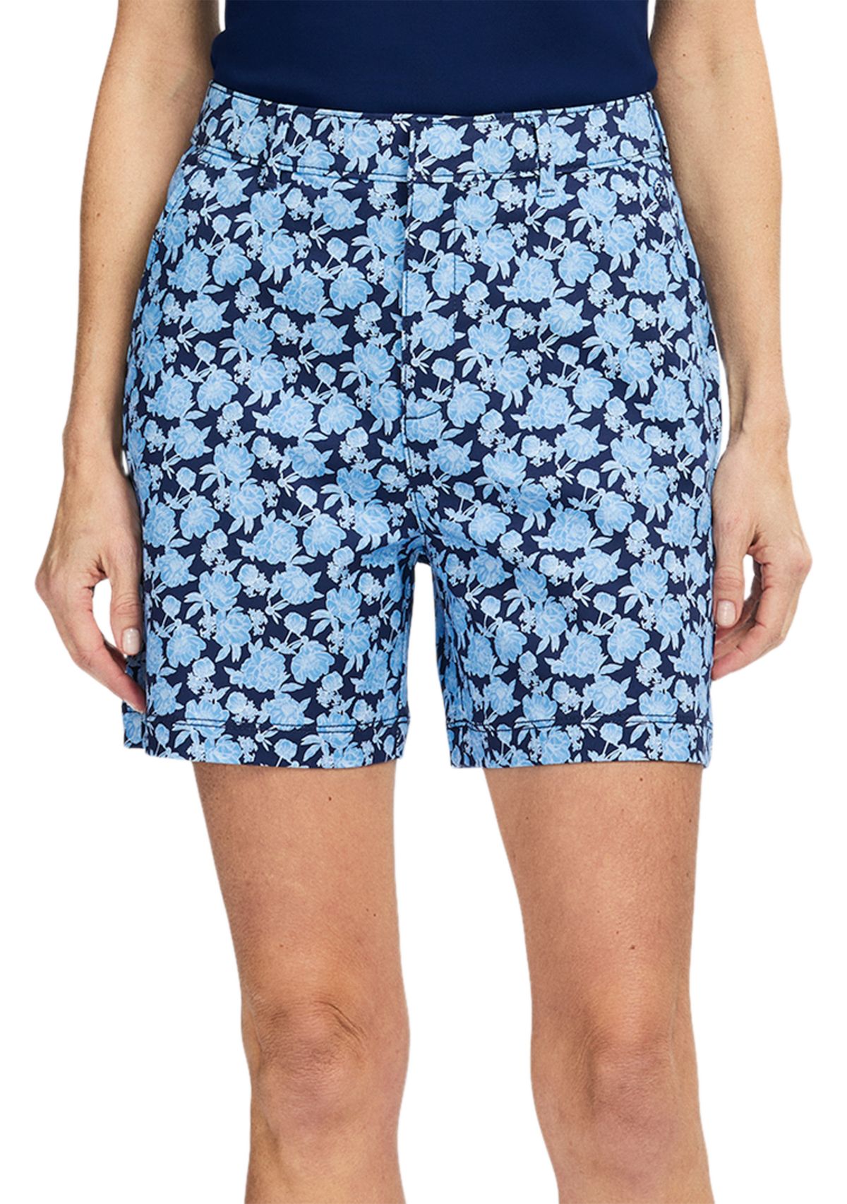 Plus Size Krystina Twill Shorts 