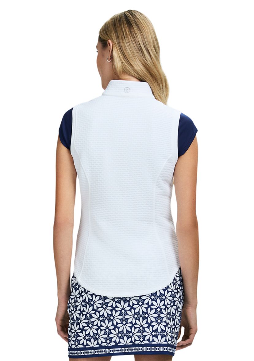 Womens Cassie Quilted Full Zip Vest