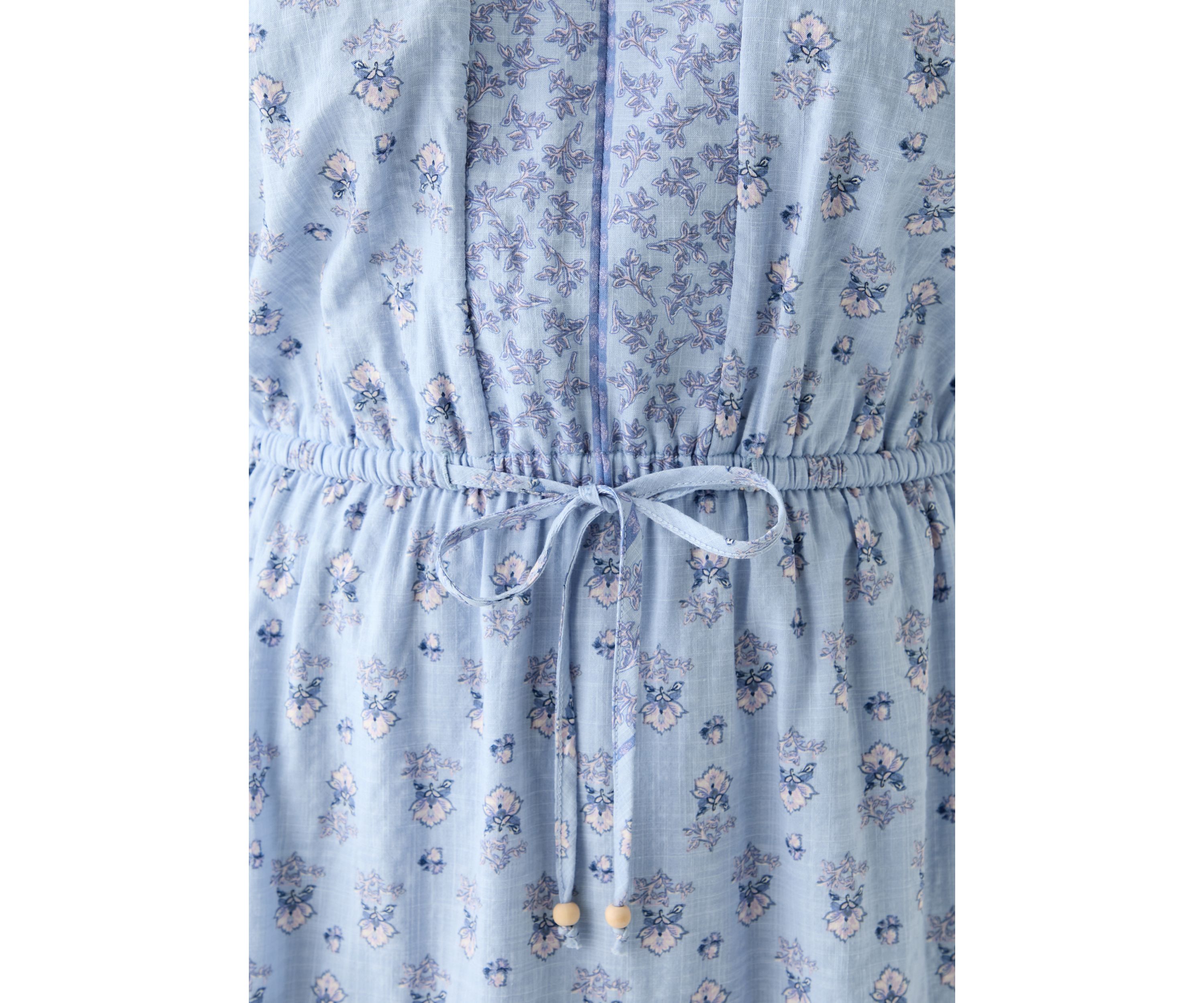 Plus Size Flutter Sleeve Twin Print Tiered Midi Dress
