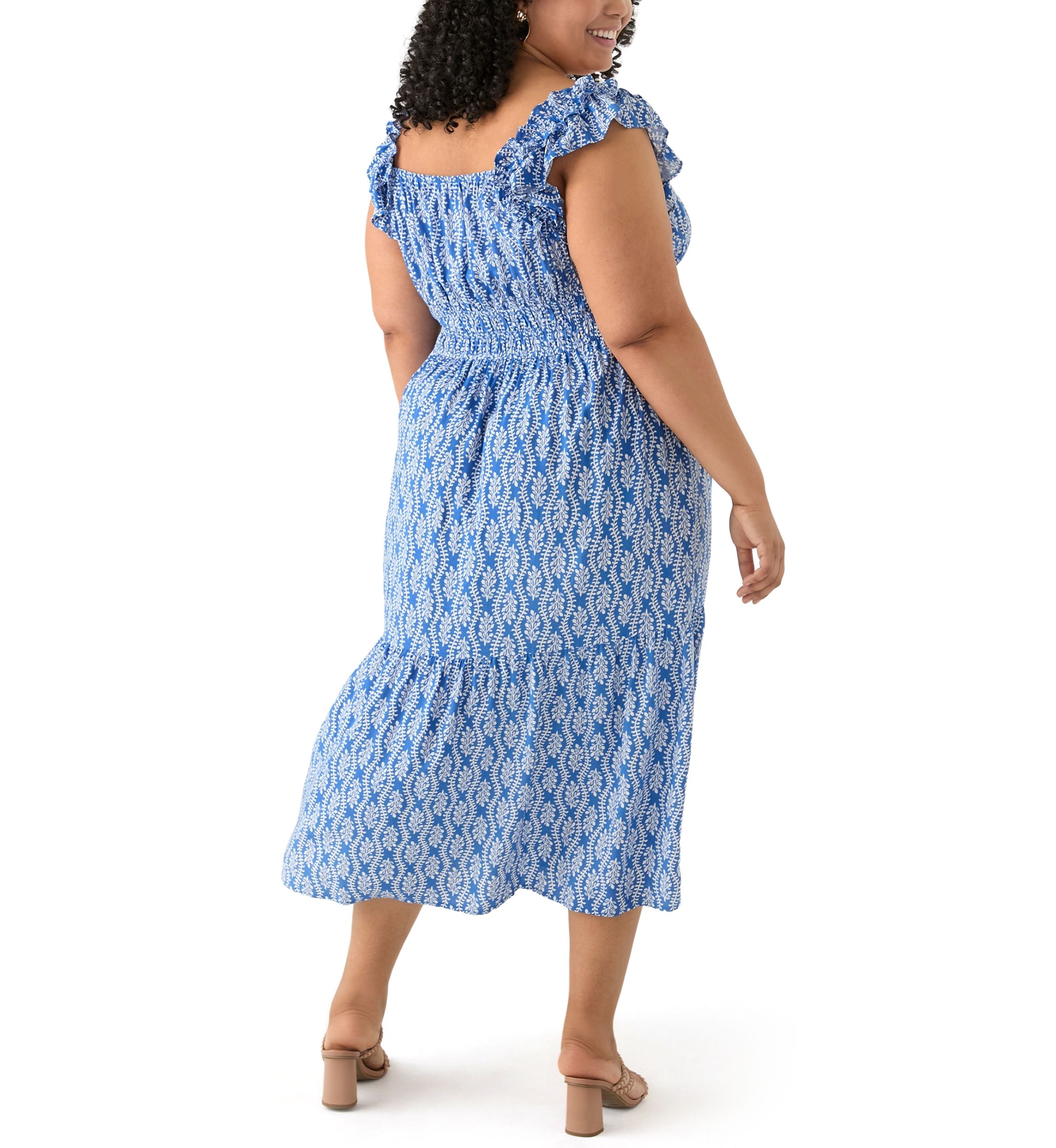 Plus Size Sleeveless Maxi Dress