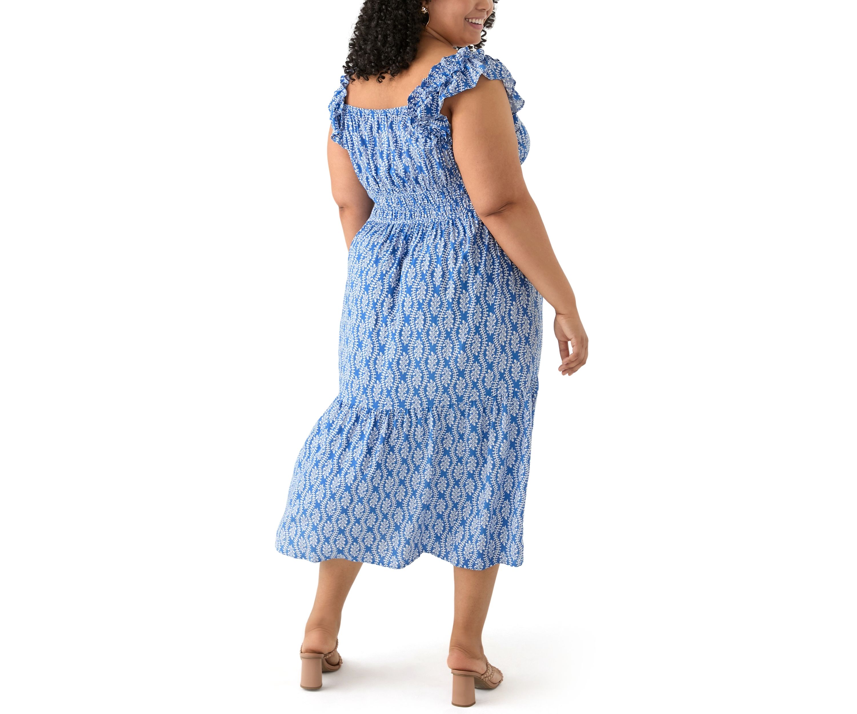Plus Size Sleeveless Maxi Dress